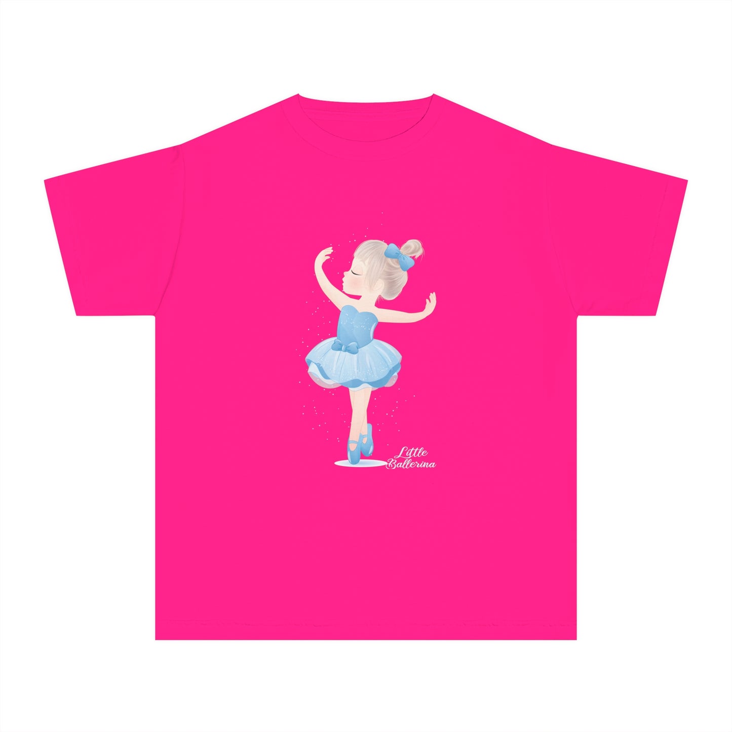 Youth Tee Shirt with Little Ballerina