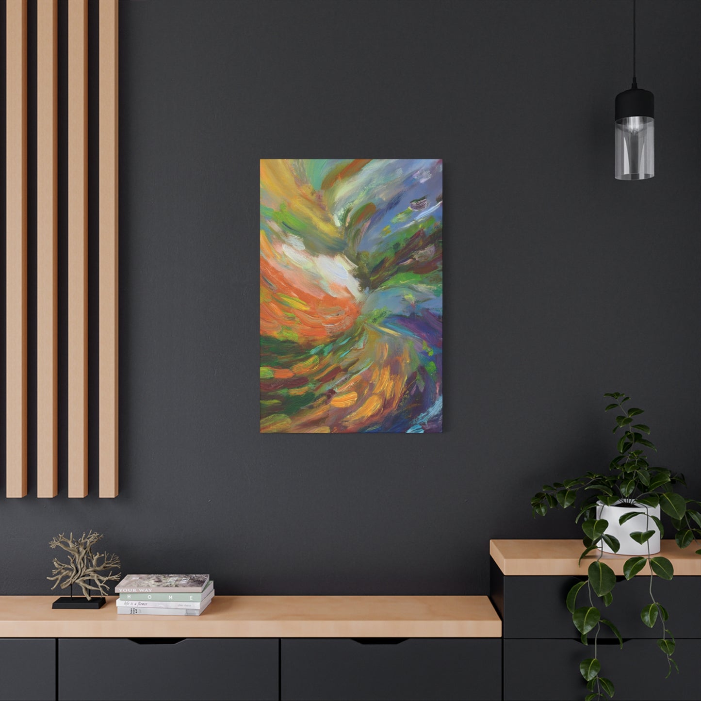 Abstract Oil Painting Print Canvas 20x24,20x30,24x30 24x32,24x36,30x40 32x48,36x48,40x60 Pine-Wood Inner Frame ABS-92