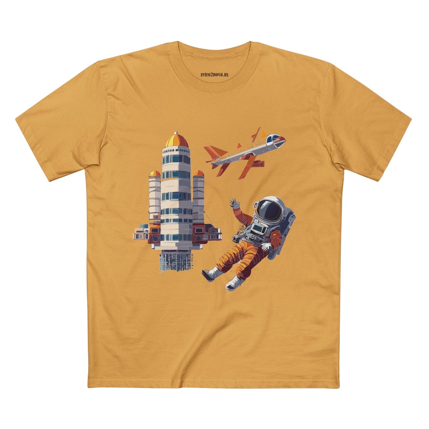 Cosmos Astronaut Shirt CS 17 Unisex Premium Cotton Tee With Original Art Design Edition