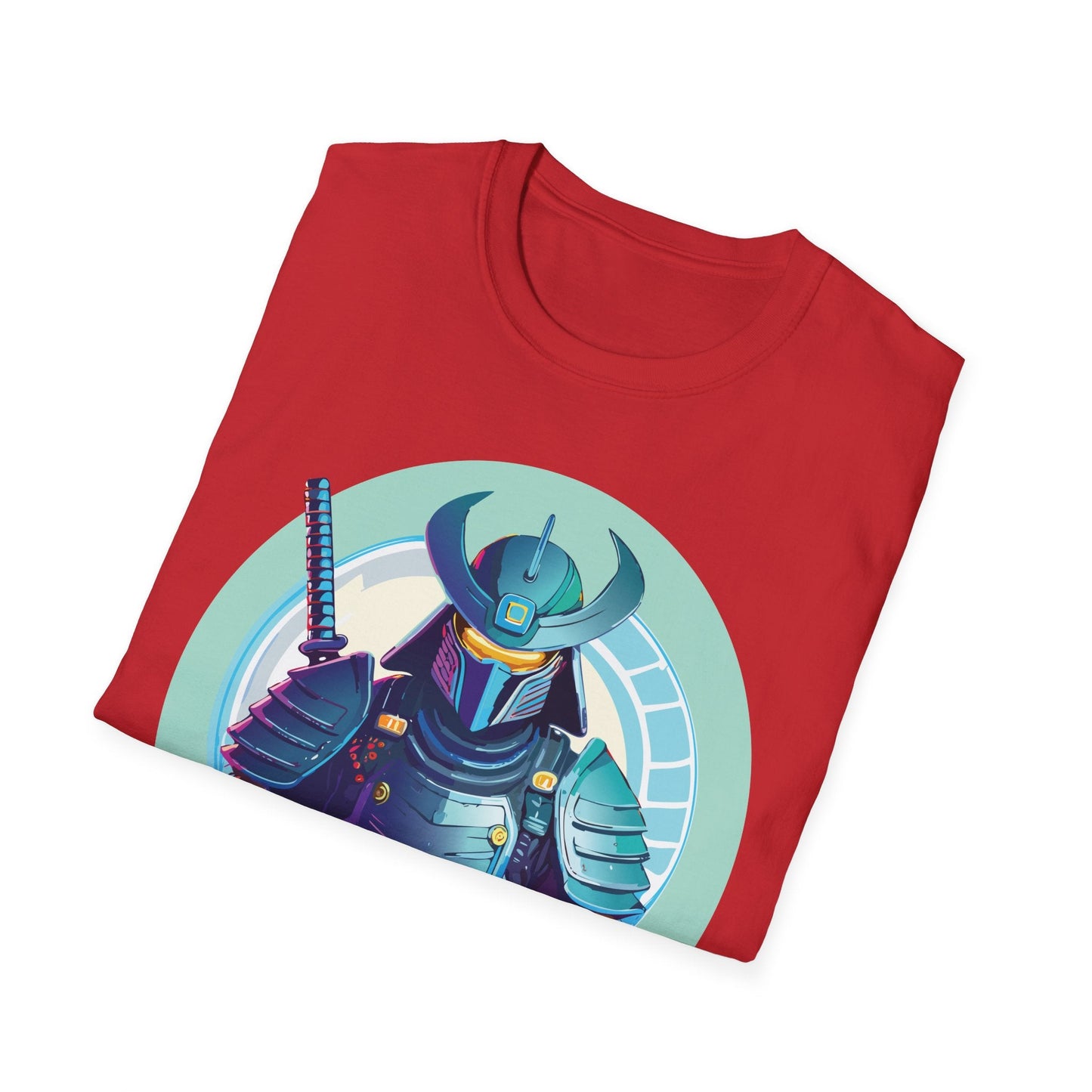 Samurai T Shirt Unisex Softstyle Tee Gildan 64000 Lightweight Ring Spun Cotton Everyday Comfort