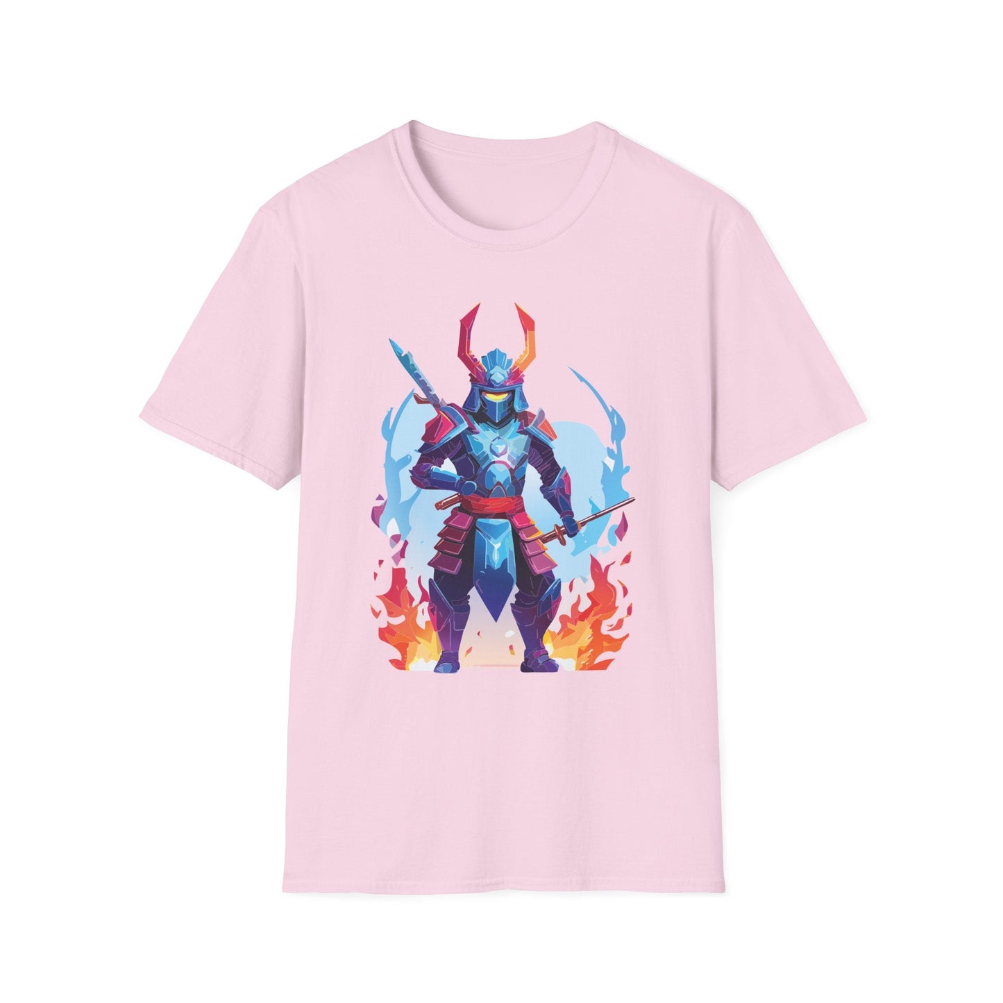 Samurai Shirt Unisex T Shirt 100 Percent Ring Spun Cotton Softstyle Tee Gildan 64000
