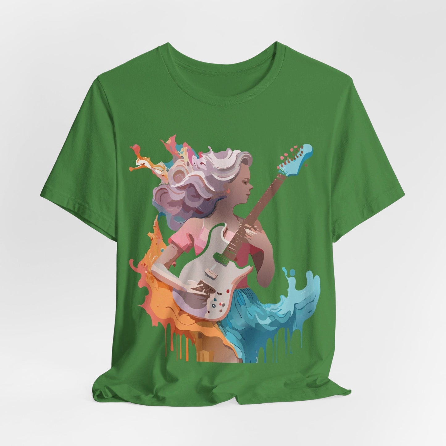Adelpha Vintage Music Graphic Tee Unisex Short Sleeve Jersey Shirt for Everyday Wear