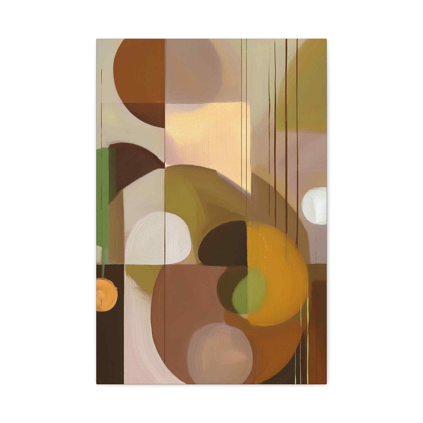 Abstract Geometric Painting Print Canvas 20x24,20x30,24x30 24x32,24x36,30x40 32x48,36x48,40x60 Pine-Wood Inner Frame ABS-54