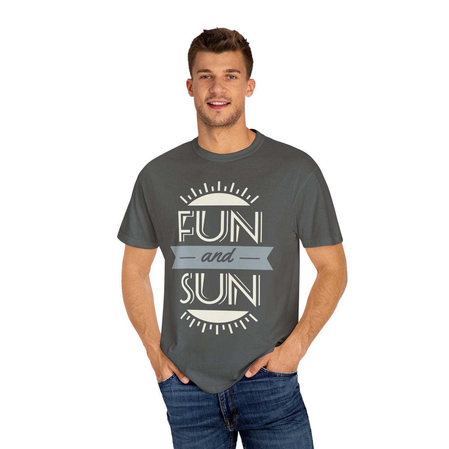 Unisex T-shirt with summer design