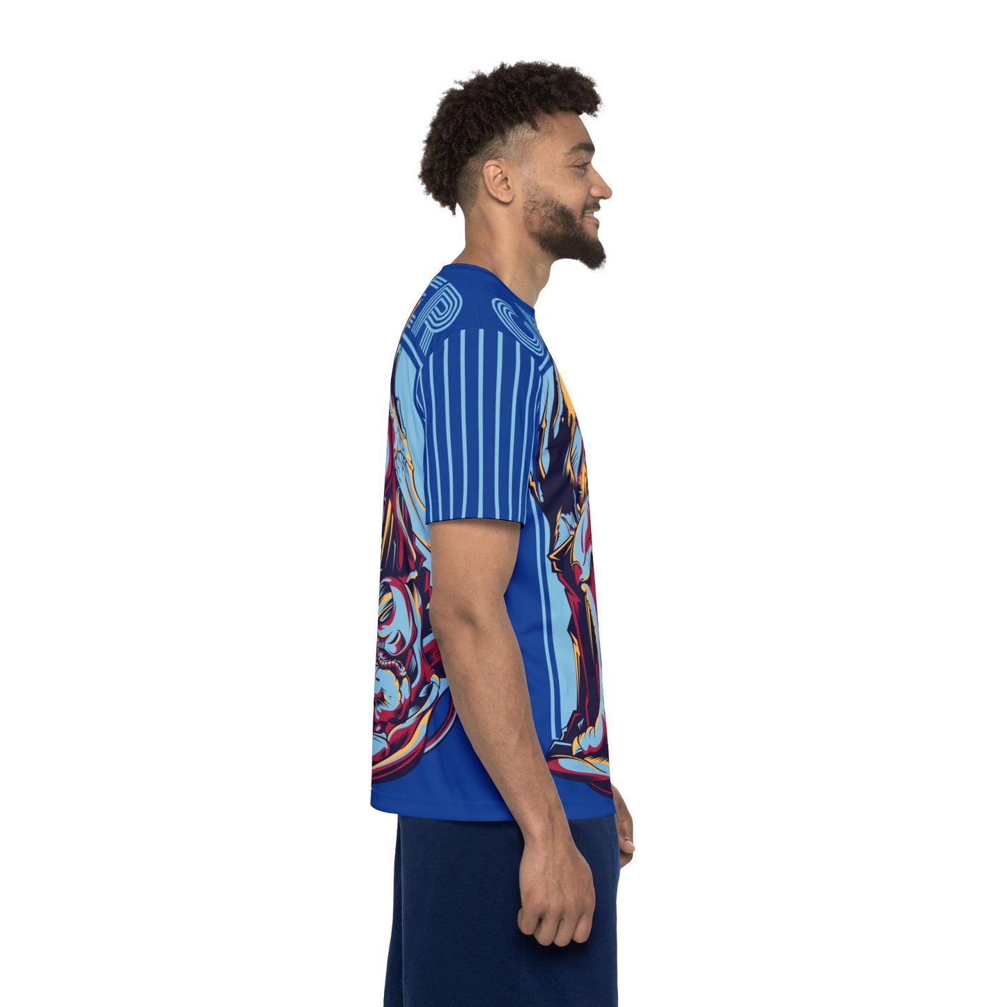 39-Be Fun Graphic T-Shirt, Art Design Poly Shirt, All Over Print Graphic Tee, Monsters T-Shirt, Cartoon Tees