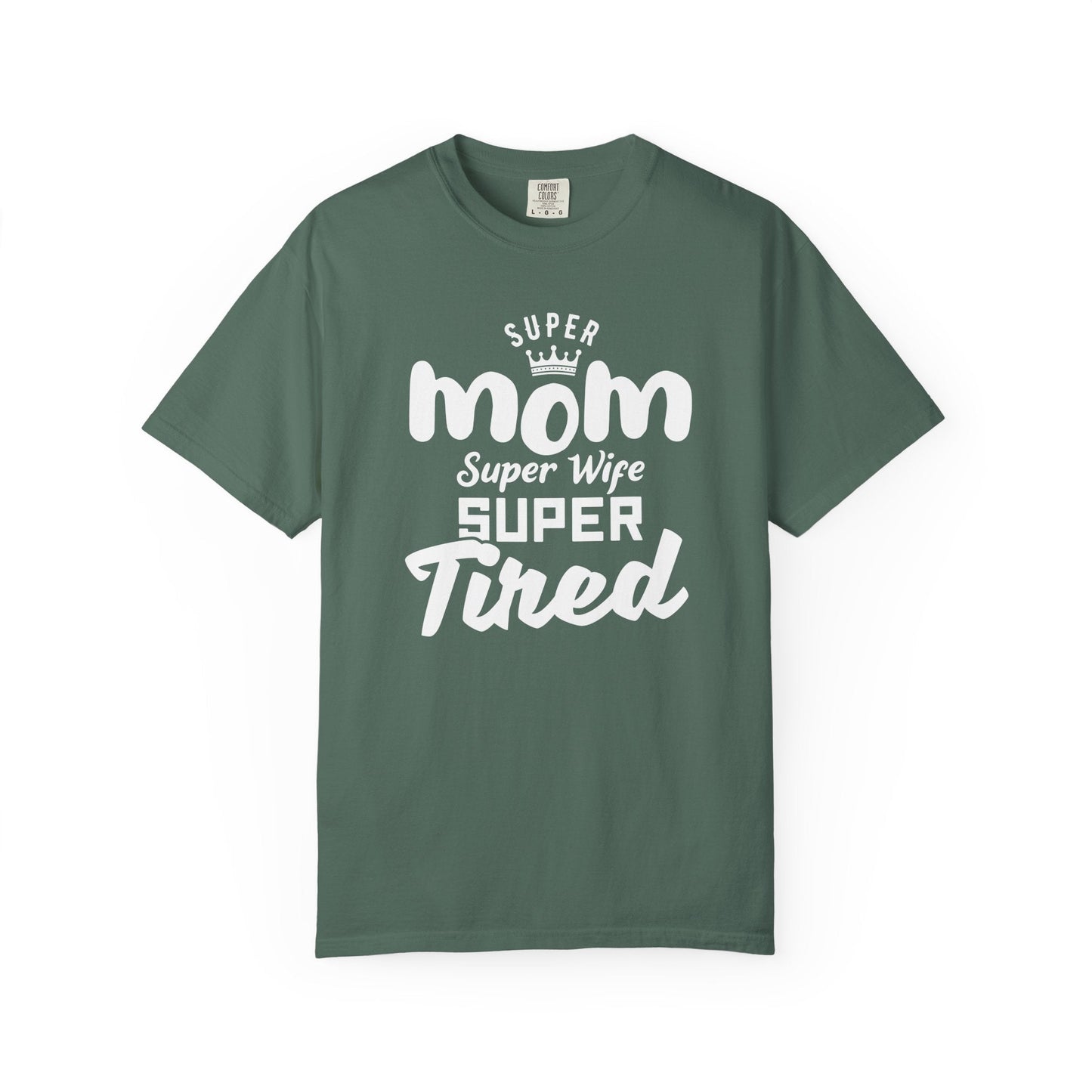 Mom T-shirt Mother's Day Mama Tee Unisex Comfort Colors Garment-Dyed Cotton h45