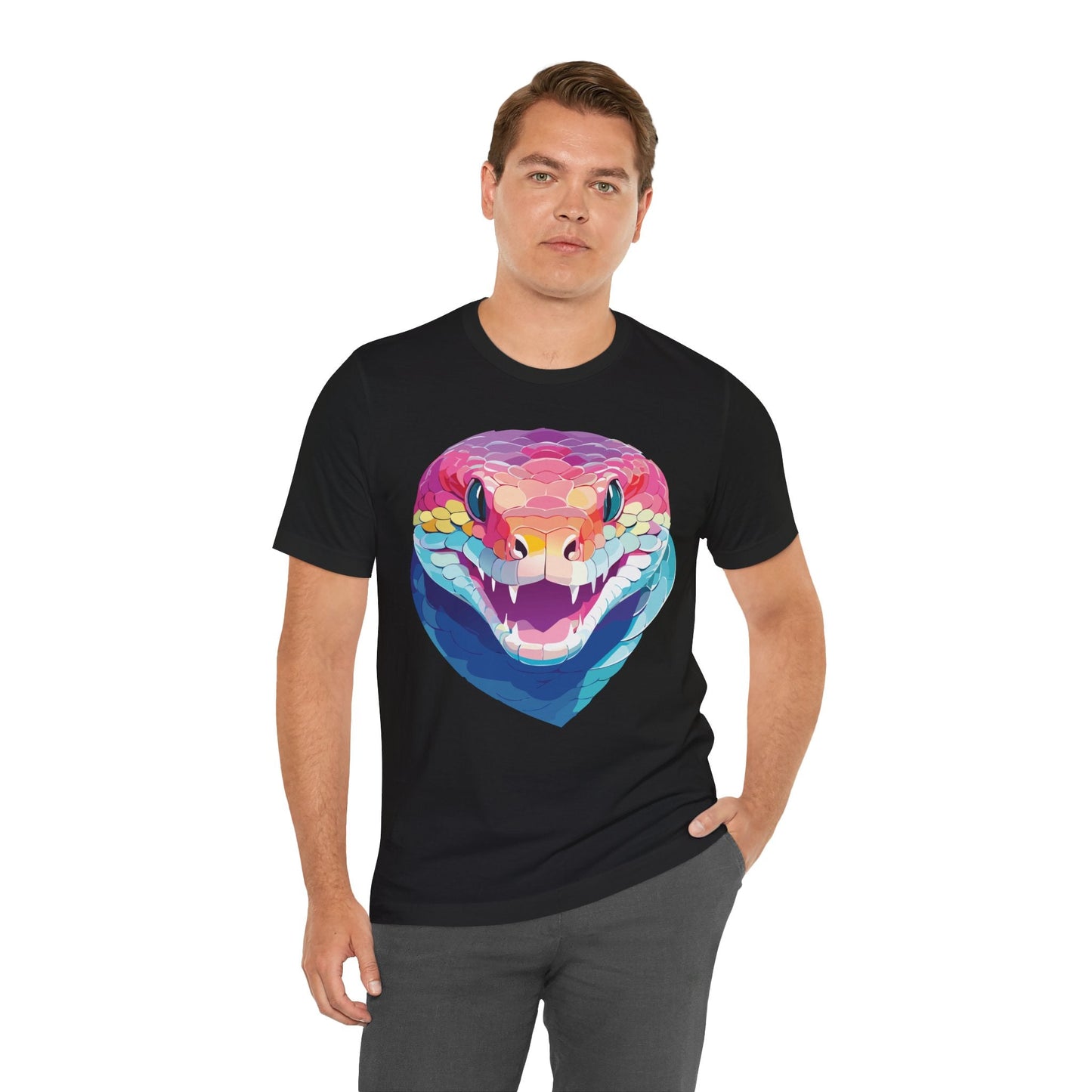 Unisex Animal Shirt With Animals Art Design Tee Short Sleeve Comfortable Tee Everyday Wear