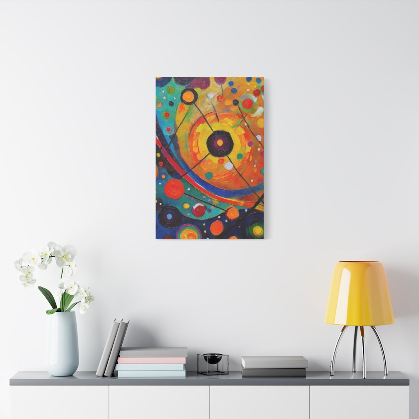 Abstract Oil Painting Print Canvas 20x24,20x30,24x30 24x32,24x36,30x40 32x48,36x48,40x60 Pine-Wood Inner Frame ABS-133
