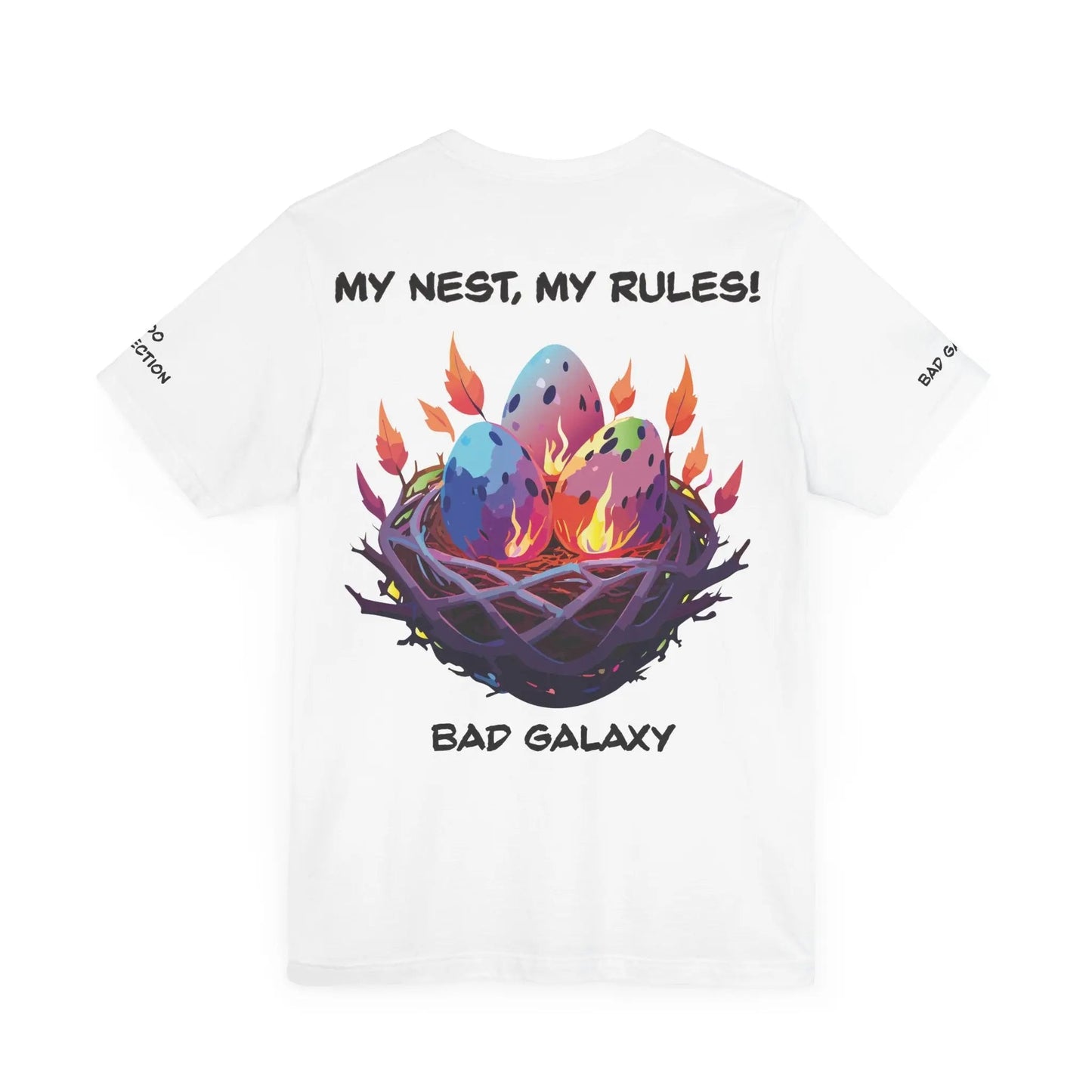 Animal T Shirt By Bad Galaxy Made To Order Cotton Tee With Eco Friendly Inks Soft Comfort Fit
