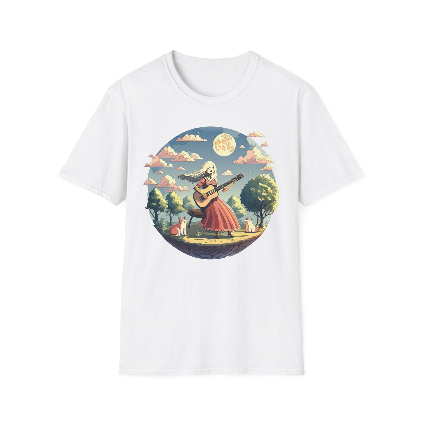 Womens Graphic T Shirts Art Design Tee Softstyle 100 Percent Cotton Unisex Gildan 64000