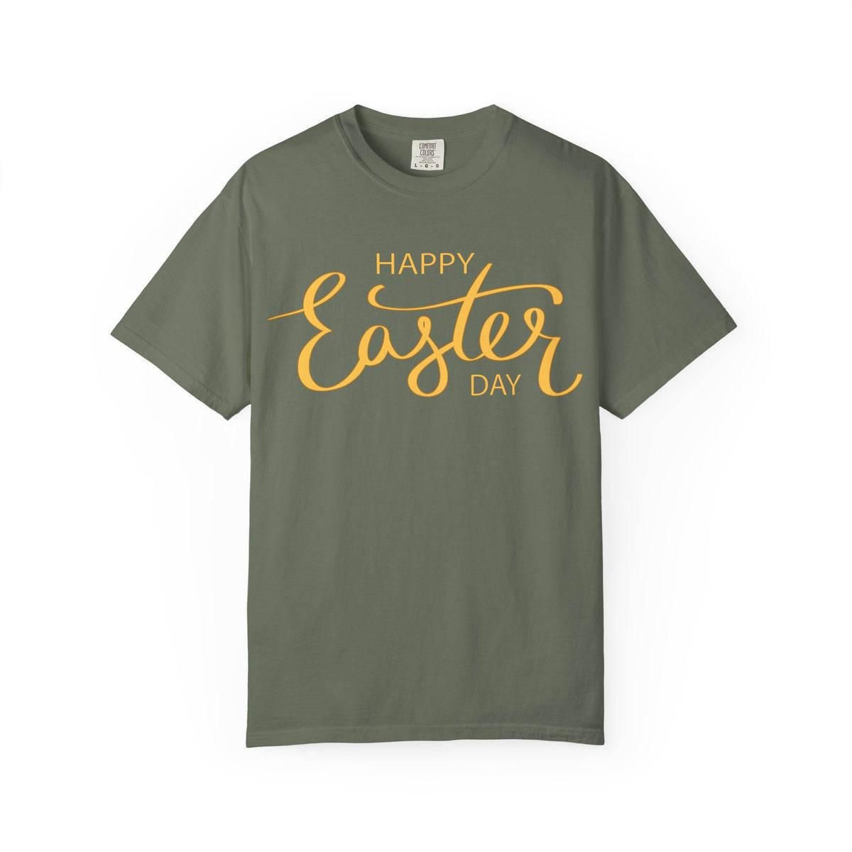 Happy Easter Day T-Shirt, Tee Shirt with Easter Signature, T Shirt with Easter Prints, Tee Shirt with Easter Design