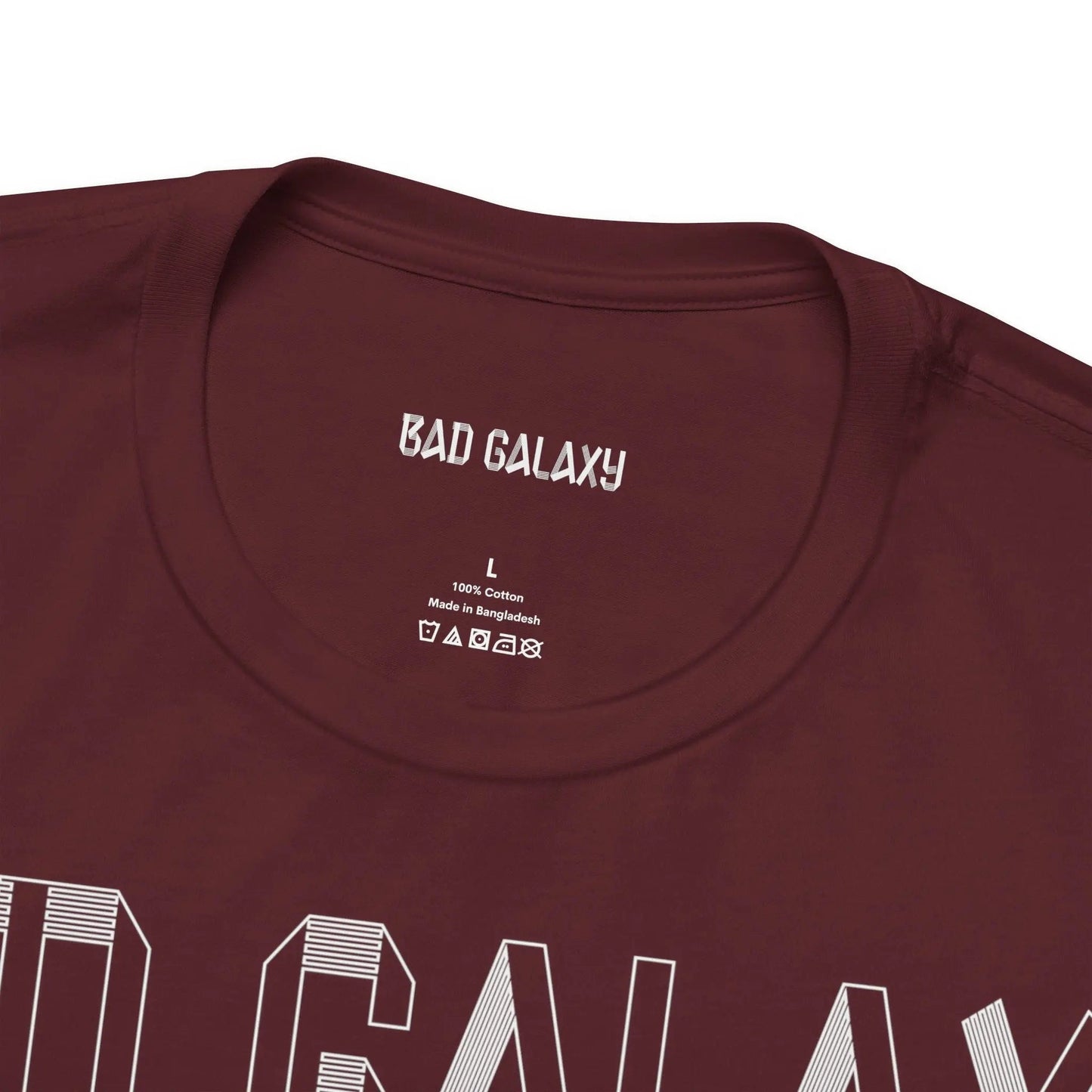 Tee Shirt With Alien From Bad Galaxy 100 Percent Cotton Eco Friendly Inks Made In USA