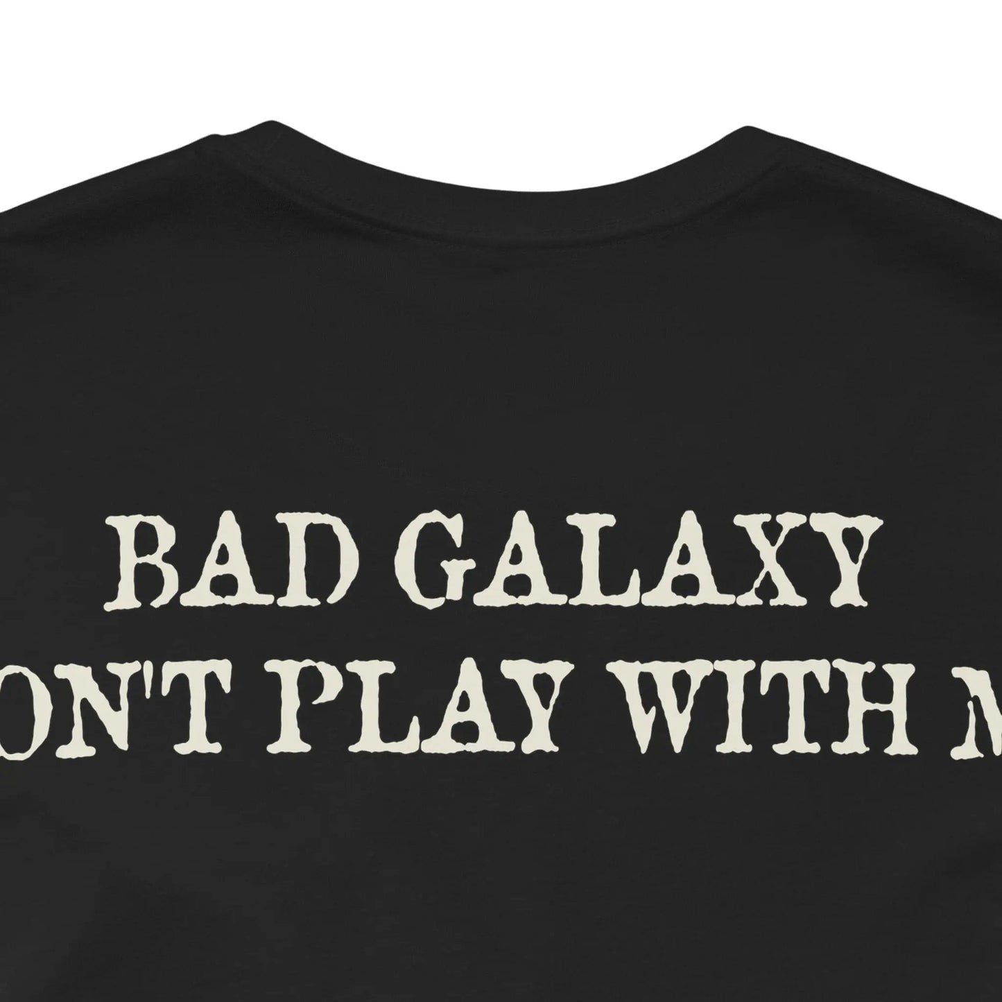 Skull T Shirt From Bad Galaxy 100 Percent Cotton Eco Friendly Made In USA With Durable Stitching