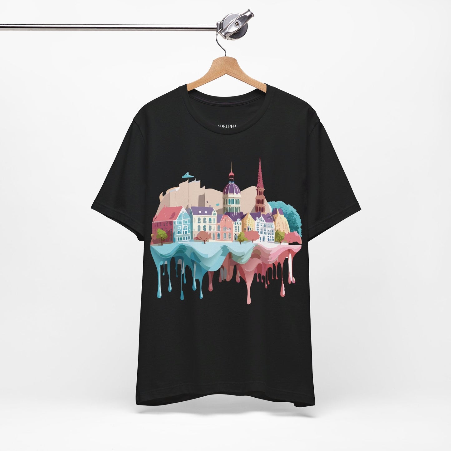 Germany Tourist Shirt Unisex Graphic Tee With Vintage Inspired Adelpha Art Premium Comfort