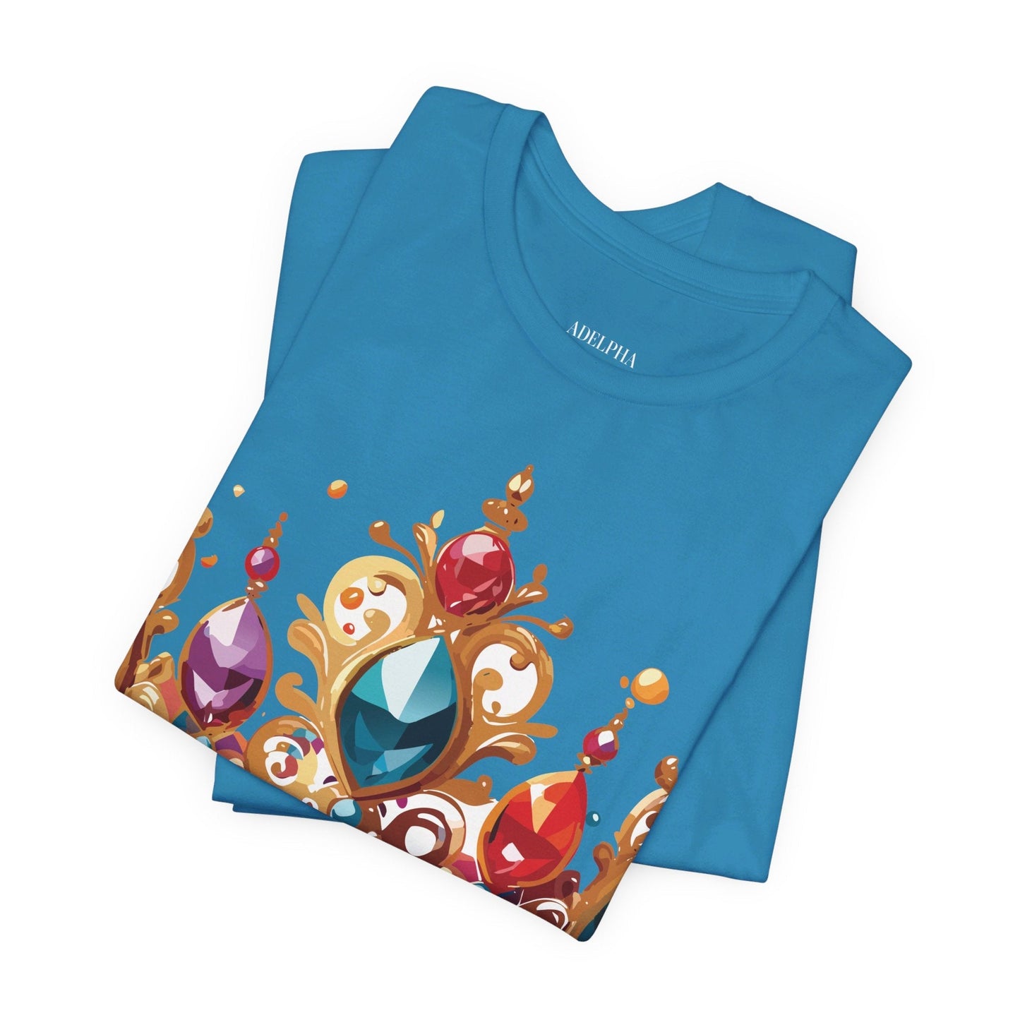 Crown Graphic Unisex 100 Cotton Vintage Artwork Tee 11