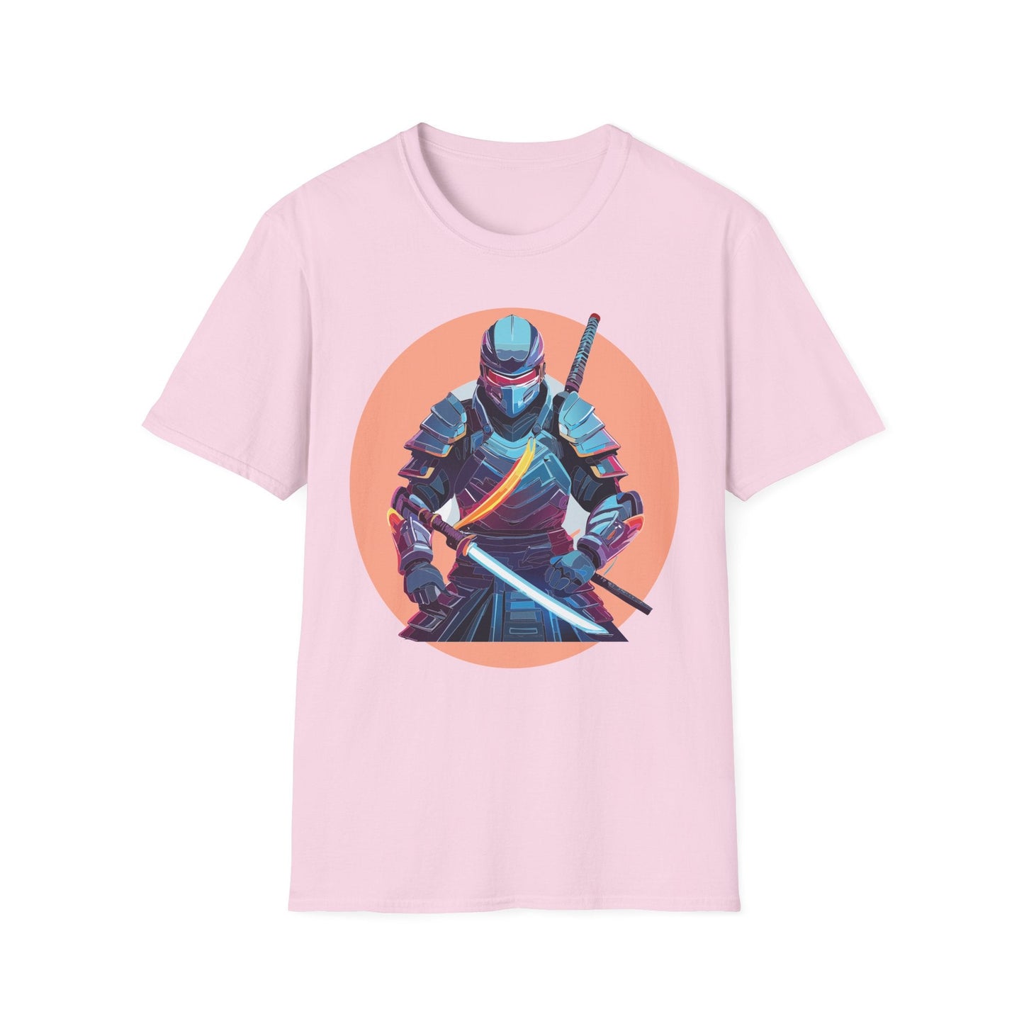 Samurai Shirt Unisex T Shirt 100 Percent Ring Spun Cotton Softstyle Tee Gildan 64000