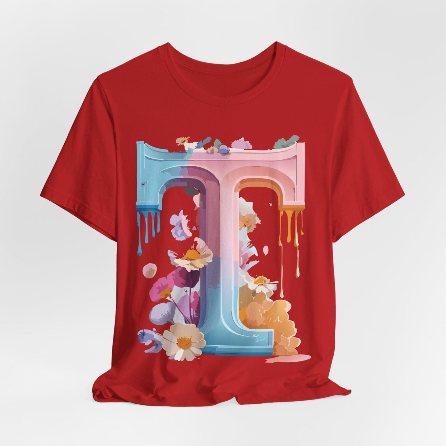 Unisex Graphic Letter T Shirt by Adelpha Vintage Inspired Art Tee Short Sleeve Premium