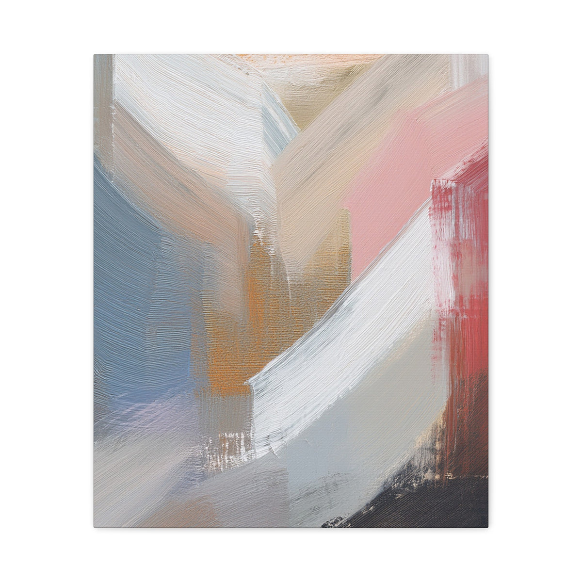 Abstract Pastel Painting Print Canvas 20x24,20x30,24x30 24x32,24x36,30x40 32x48,36x48,40x60 Pine-Wood Inner Frame ABS-88