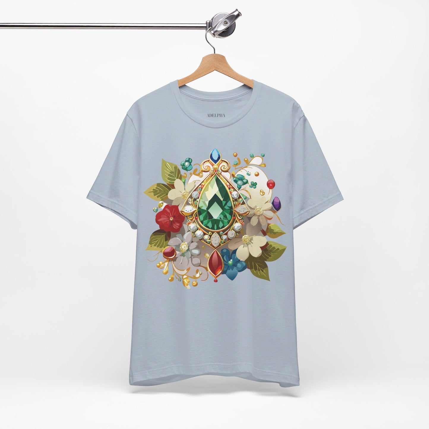 Adelpha Vintage Inspired Graphic Tee Unisex Jersey Short Sleeve Art Design Shirt
