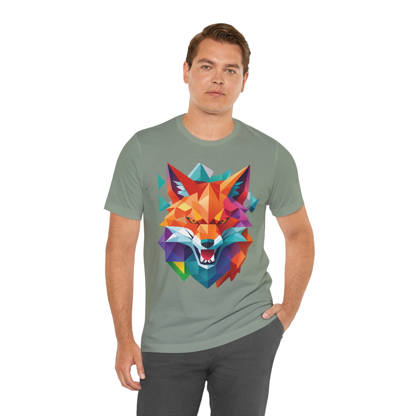 Unisex Animal Shirt Tee With Animals Art Design Wild Animals Shirt Soft Comfortable Everyday Wear