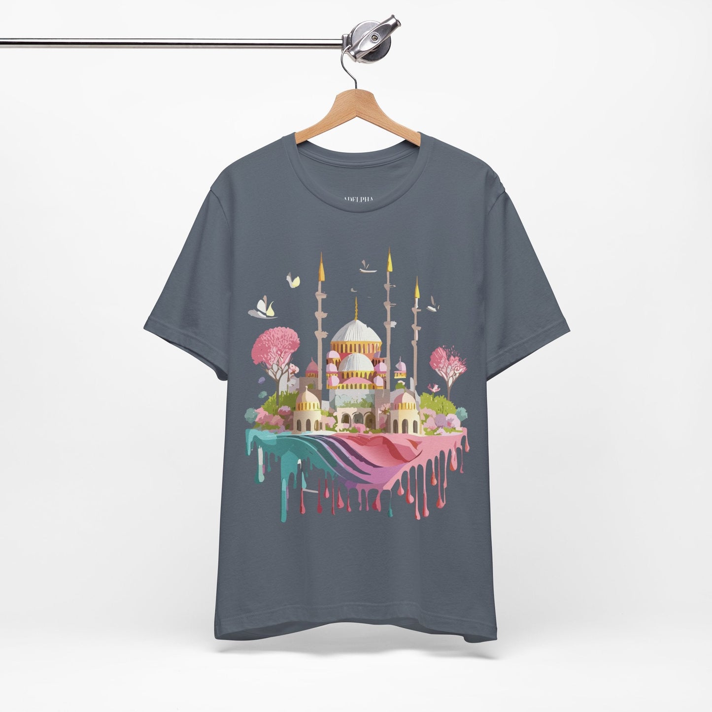 Istanbul Tourist Shirt Unisex Graphic Tee With Vintage Inspired Artwork By Adelpha