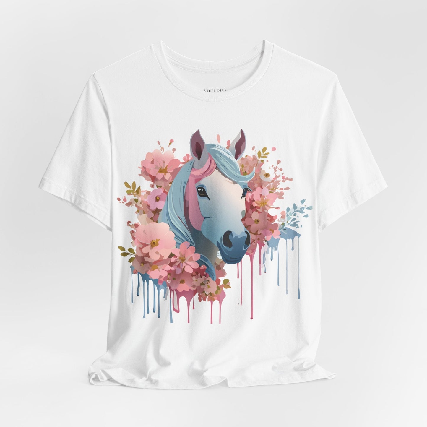 Horse Graphic Unisex 100 Cotton Vintage Animal Art T-Shirt 15