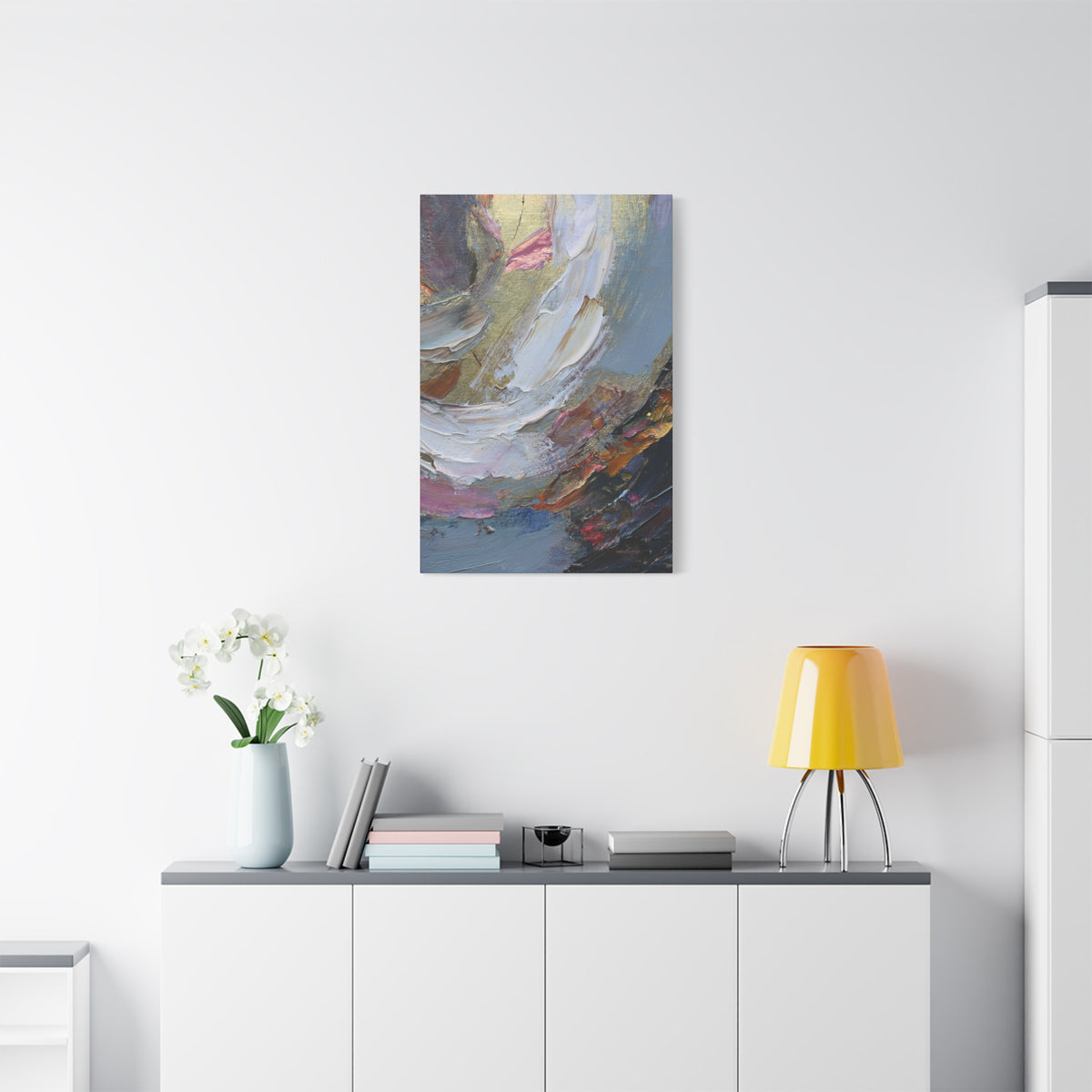 Abstract Oil Painting Print Canvas 20x24,20x30,24x30 24x32,24x36,30x40 32x48,36x48,40x60 Pine-Wood Inner Frame ABS-87