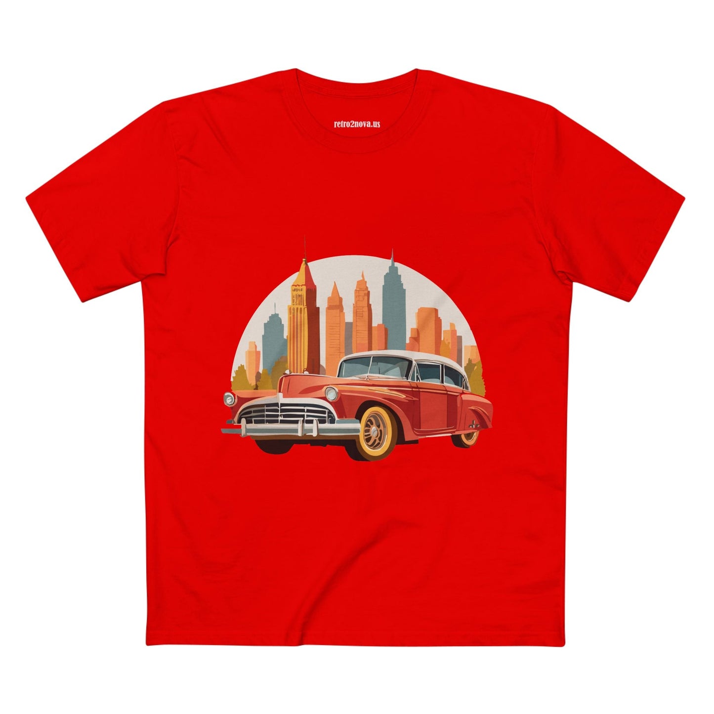 Retro Car Shirts Vintage Car Shirt RC2 Unisex Premium Cotton Tee With Original Art
