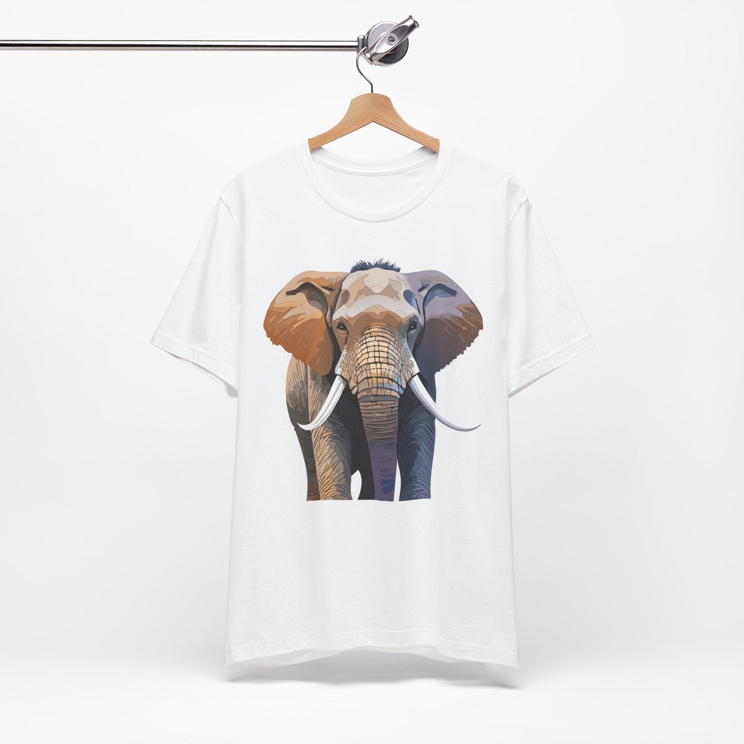 Unisex Animal Art Design Tee Shirt With Wildlife Animals Short Sleeve Everyday Comfort