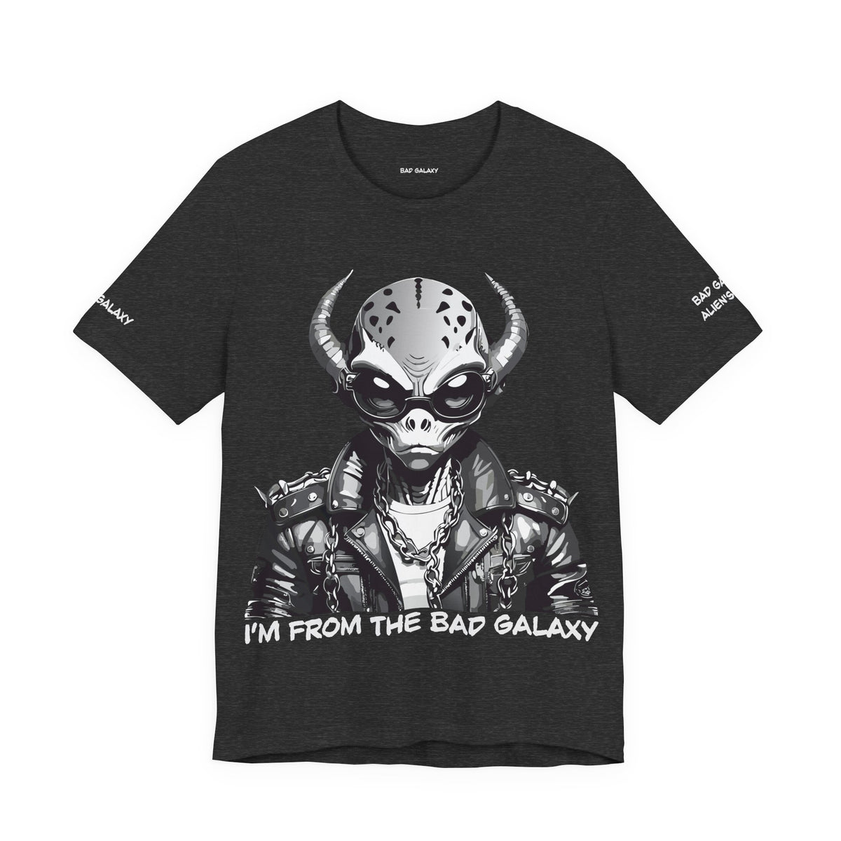 Alien Graphic Unisex Cotton Bella+Canvas Tee with Art Design b80