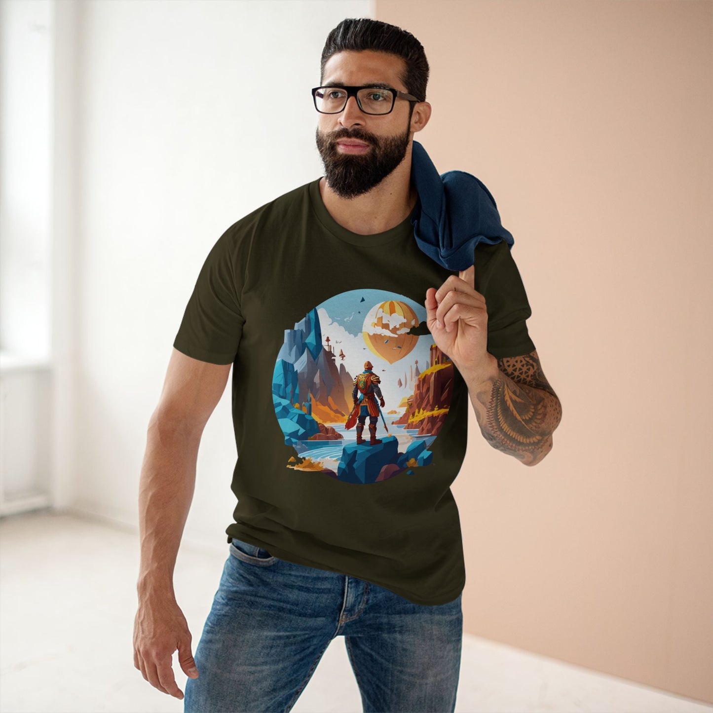 Adventures Graphic Unisex 100 Cotton Staple Tee 9