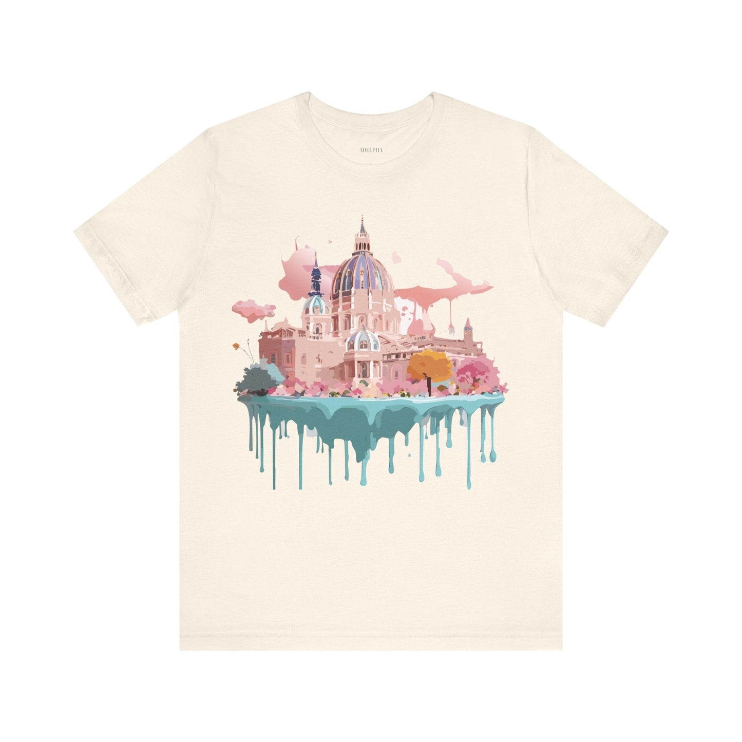 Adelpha Vienna Graphic Tee Unisex Short Sleeve Shirt Vintage Inspired Art Design