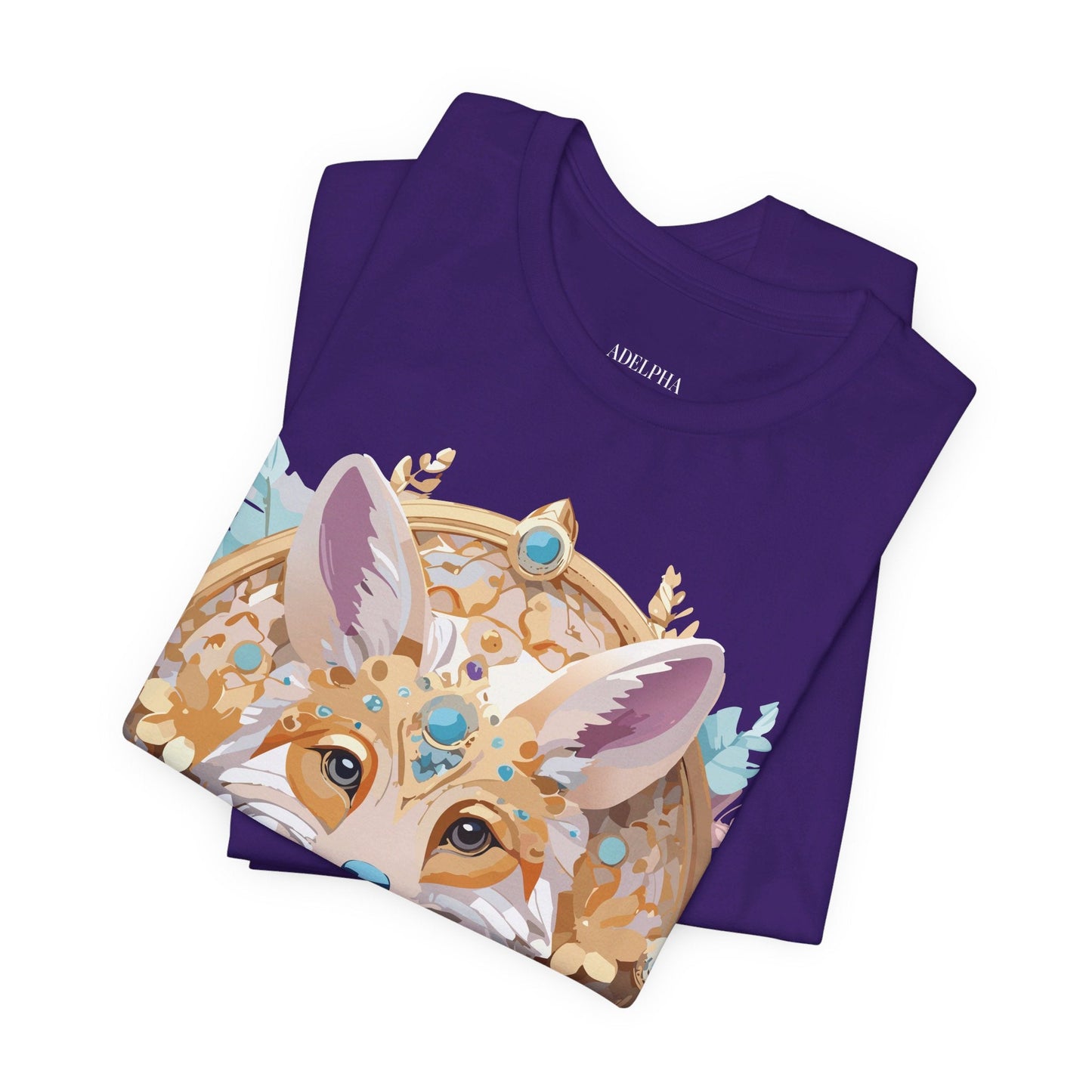Unisex Graphic Tee From Adelpha Medallion Art Design Vintage Inspired Look Everyday Wear Style