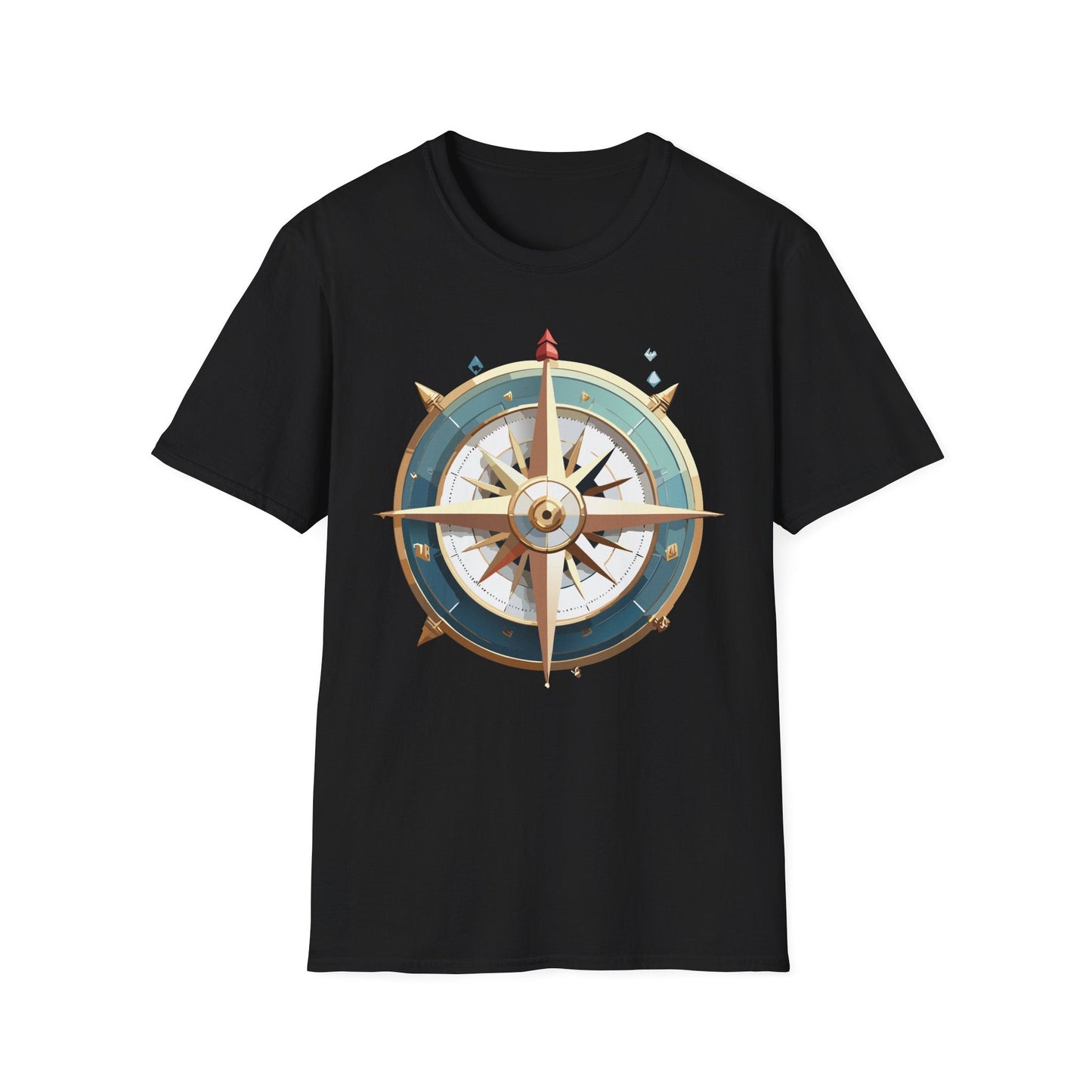 Compass Navigator Graphic Tee Unisex 100 Cotton 26