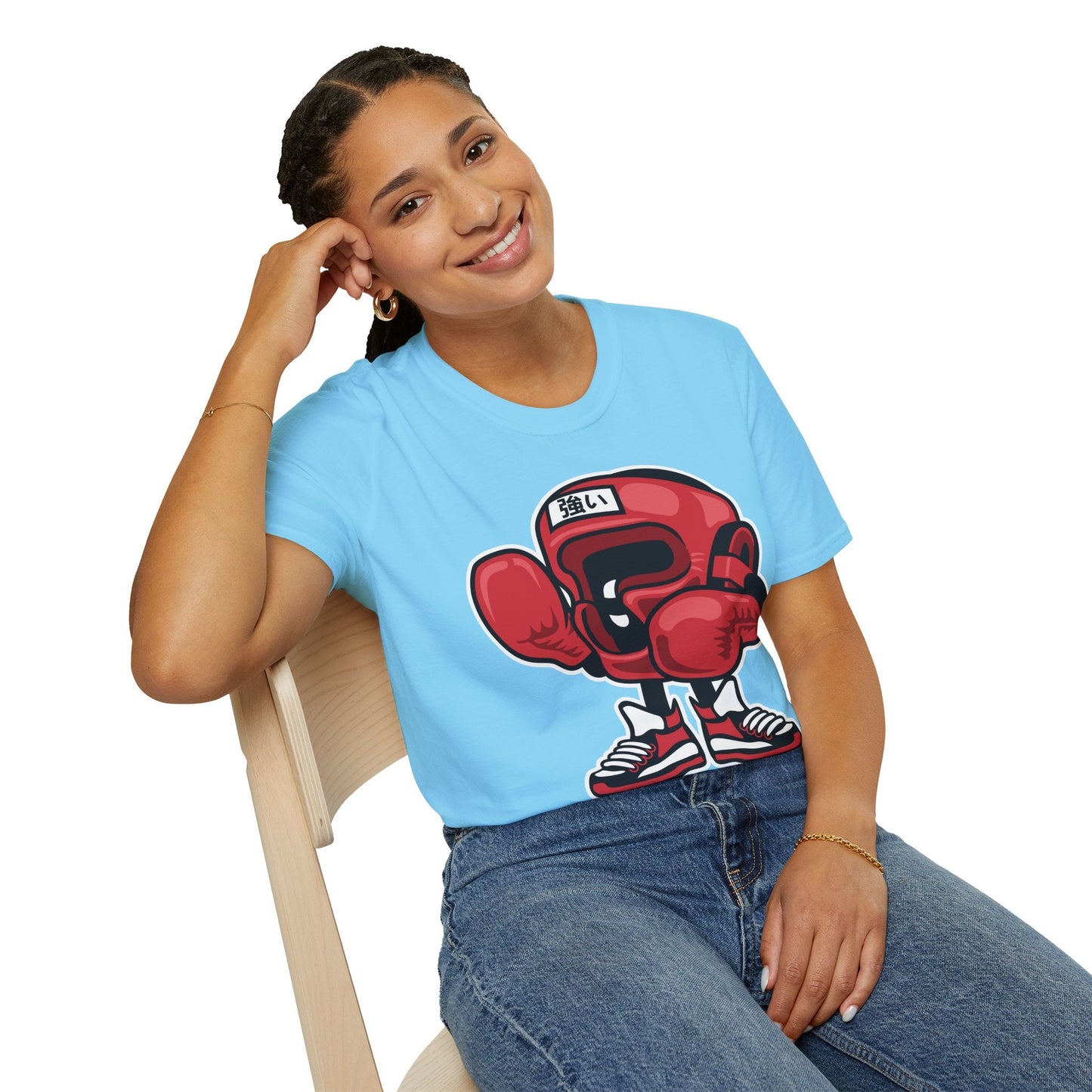 Cartoon T Shirt Unisex Short Sleeve Animation Tee Funny Graphic Tee Gildan Softstyle 64000 Cotton