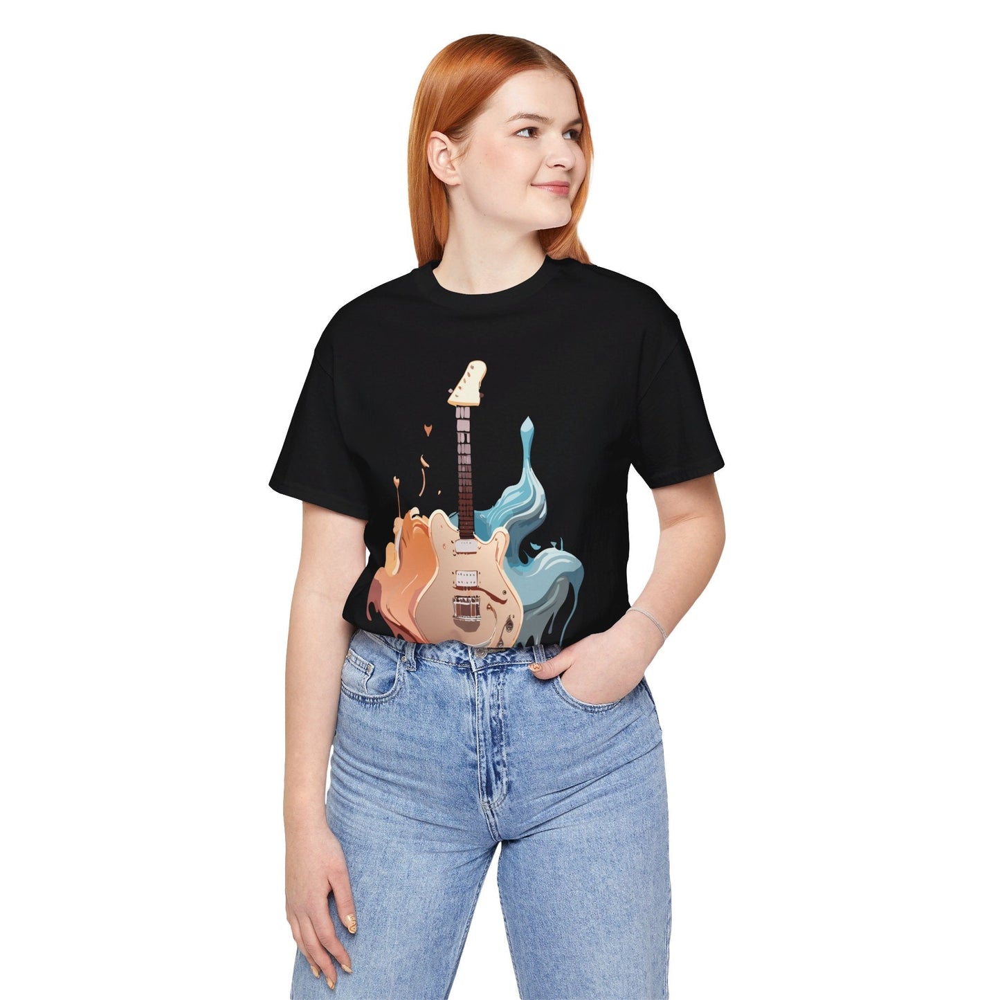 Adelpha Vintage Inspired Graphic Music T Shirt Unisex Short Sleeve Tee For Everyday Wear