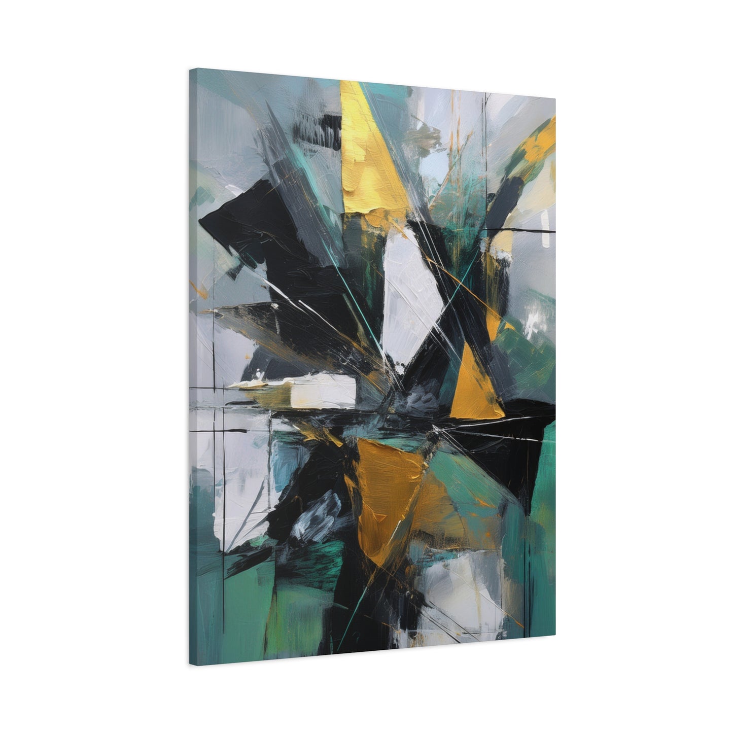 Abstract Oil Painting Print Canvas 20x24,20x30,24x30 24x32,24x36,30x40 32x48,36x48,40x60 Pine-Wood Inner Frame ABS-208