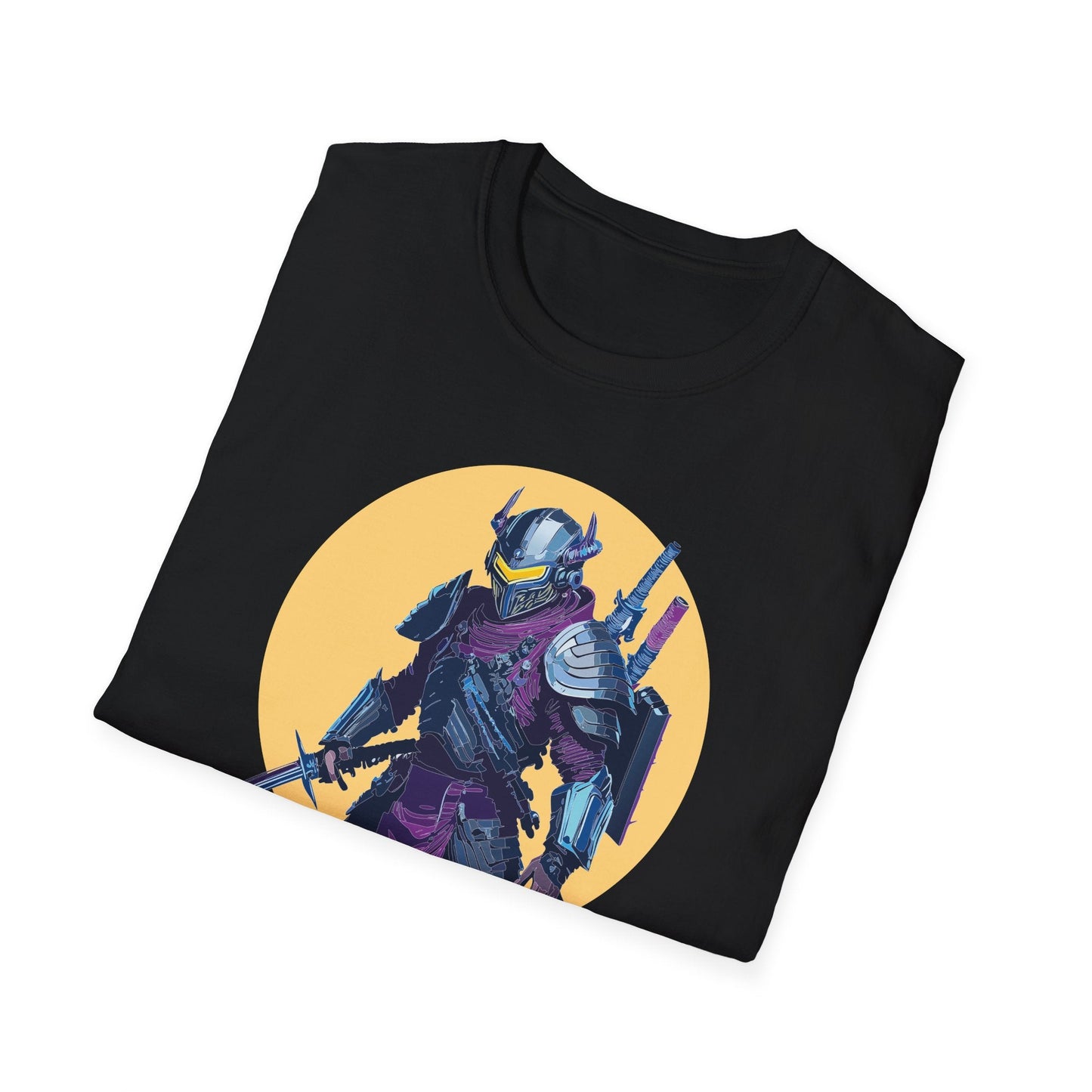 Samurai Shirt Unisex T Shirt Softstyle Gildan 64000 Cotton Tee Breathable Comfortable