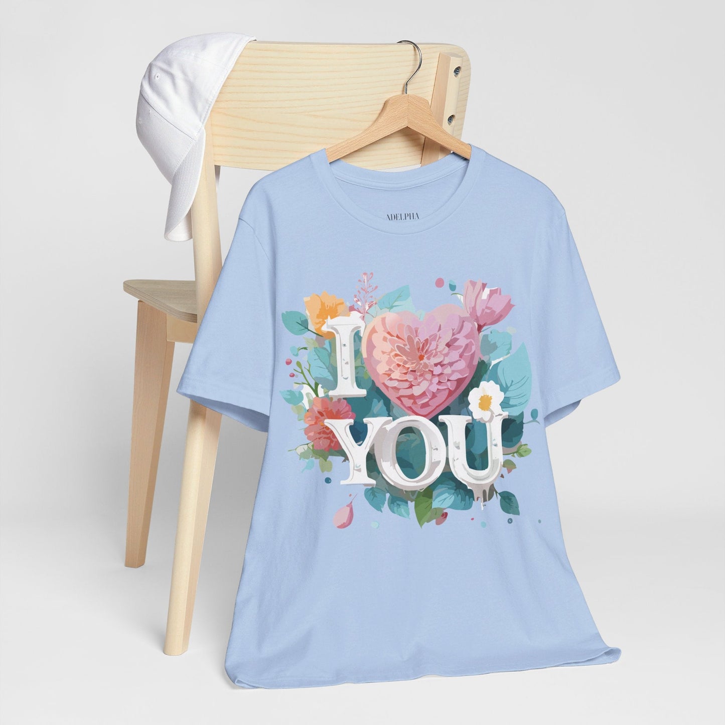 Valentine Graphic T Shirt Unisex Jersey Short Sleeve Tee With Adelpha Artwork Design