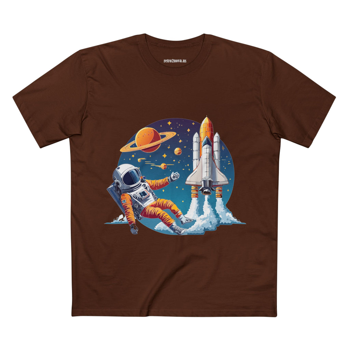 Cosmos Astronaut Graphic Tee Staple Unisex 100 Cotton Tee Shirt - CS-24
