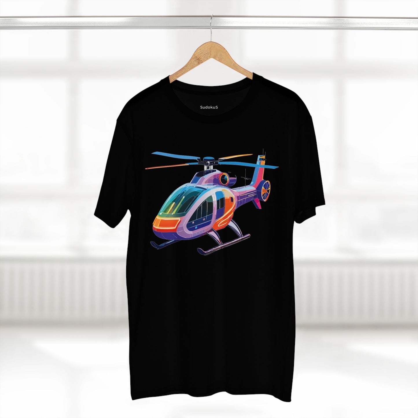 Chopper Graphic Unisex 100 Cotton Staple Tee 13