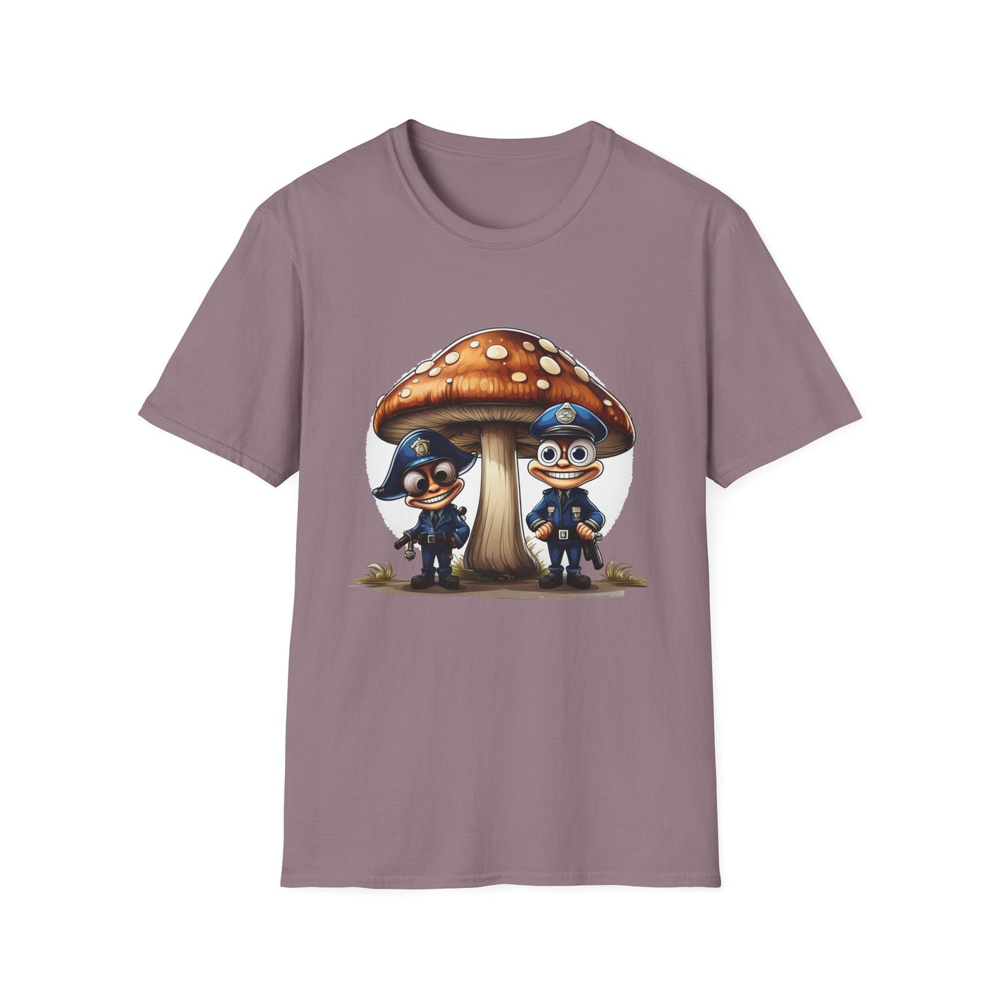 Mashroom Tee Shirt Unisex Funny Mashroom Design Shirt With Fungus Gildan Softstyle 64000
