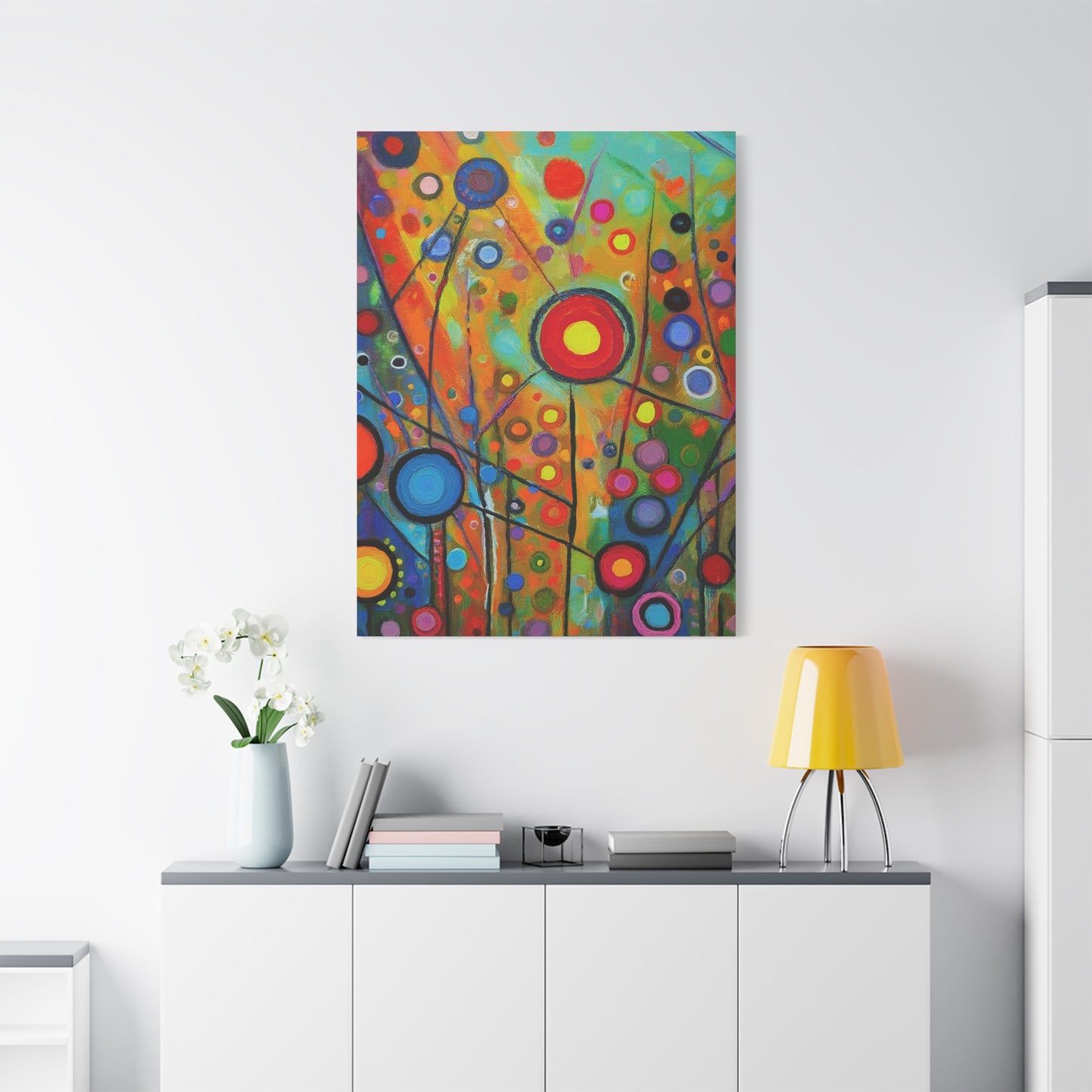 Abstract Oil Painting Print Canvas 20x24,20x30,24x30 24x32,24x36,30x40 32x48,36x48,40x60 Pine-Wood Inner Frame ABS-132