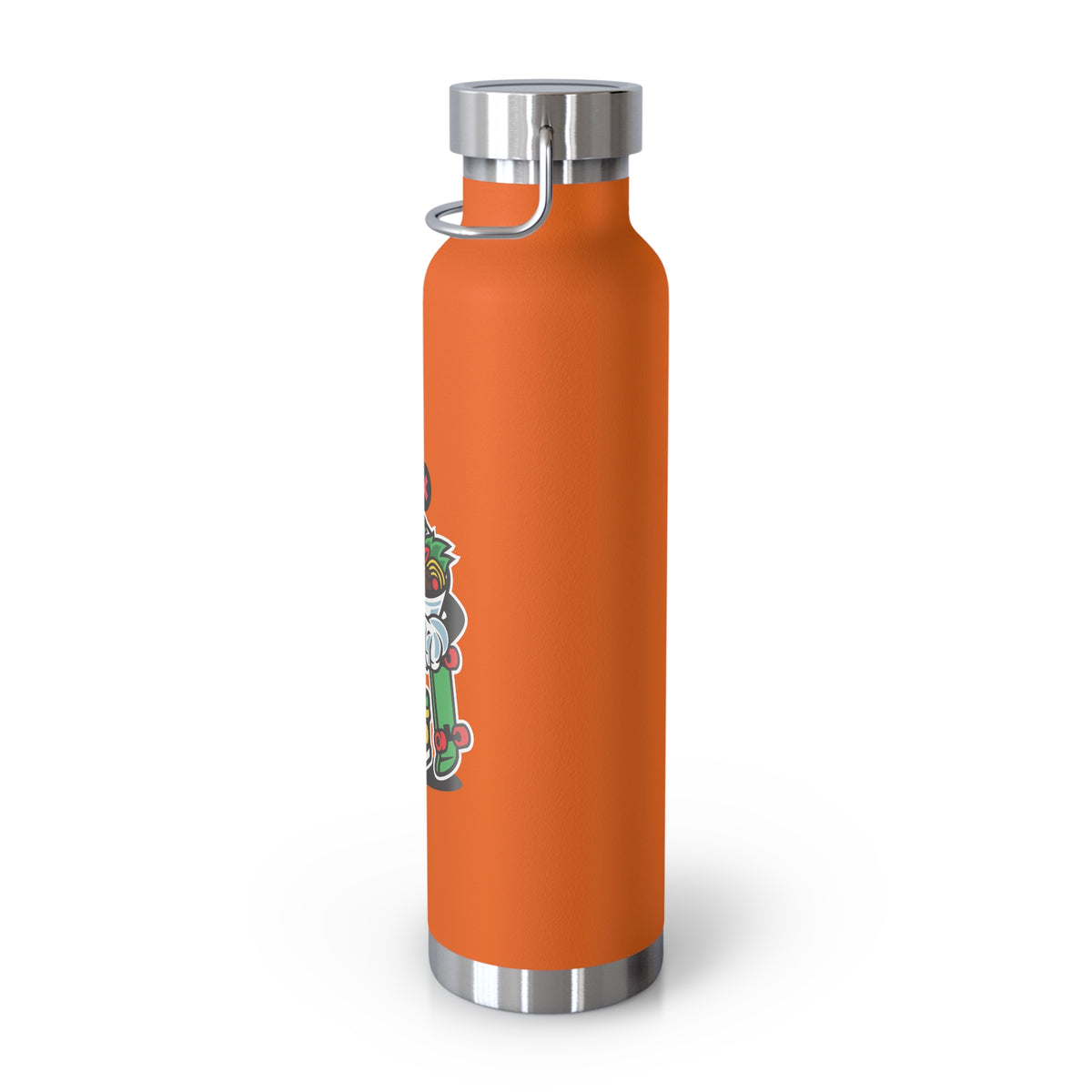 22oz Copper Insulated Water Bottle with Cartoon Design - CV108
