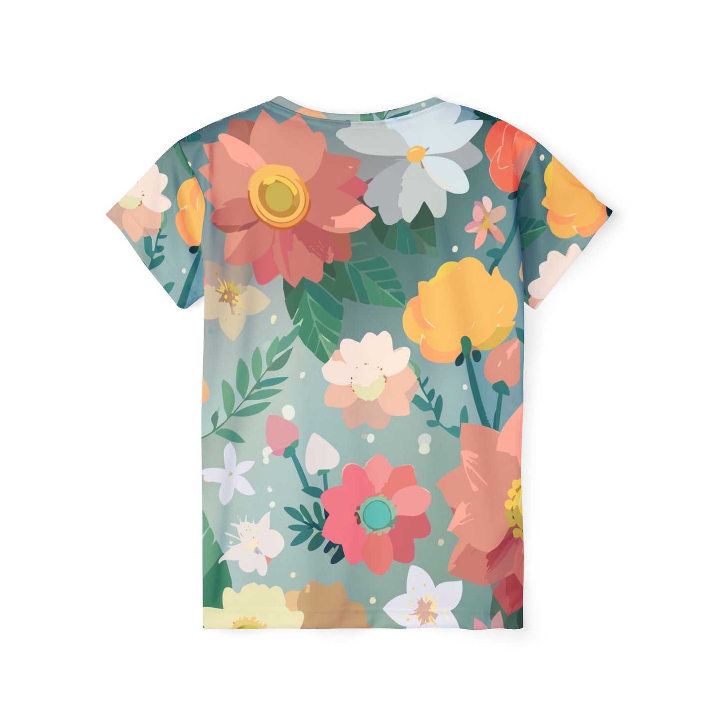 Floral Print Shirt, Shirt with Flowers