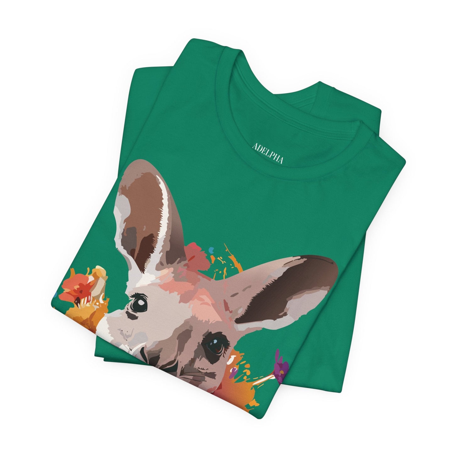 Kangaroo Graphic T Shirt Unisex Adelpha Art Design Vintage Inspired Tee With Original Artwork