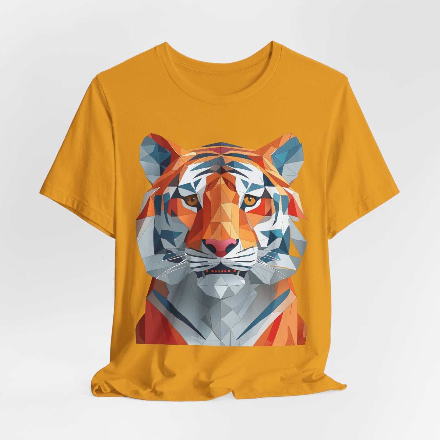 Unisex Animal Shirt With Art Design And Wildlife Theme Short Sleeve Tee For Everyday Wear