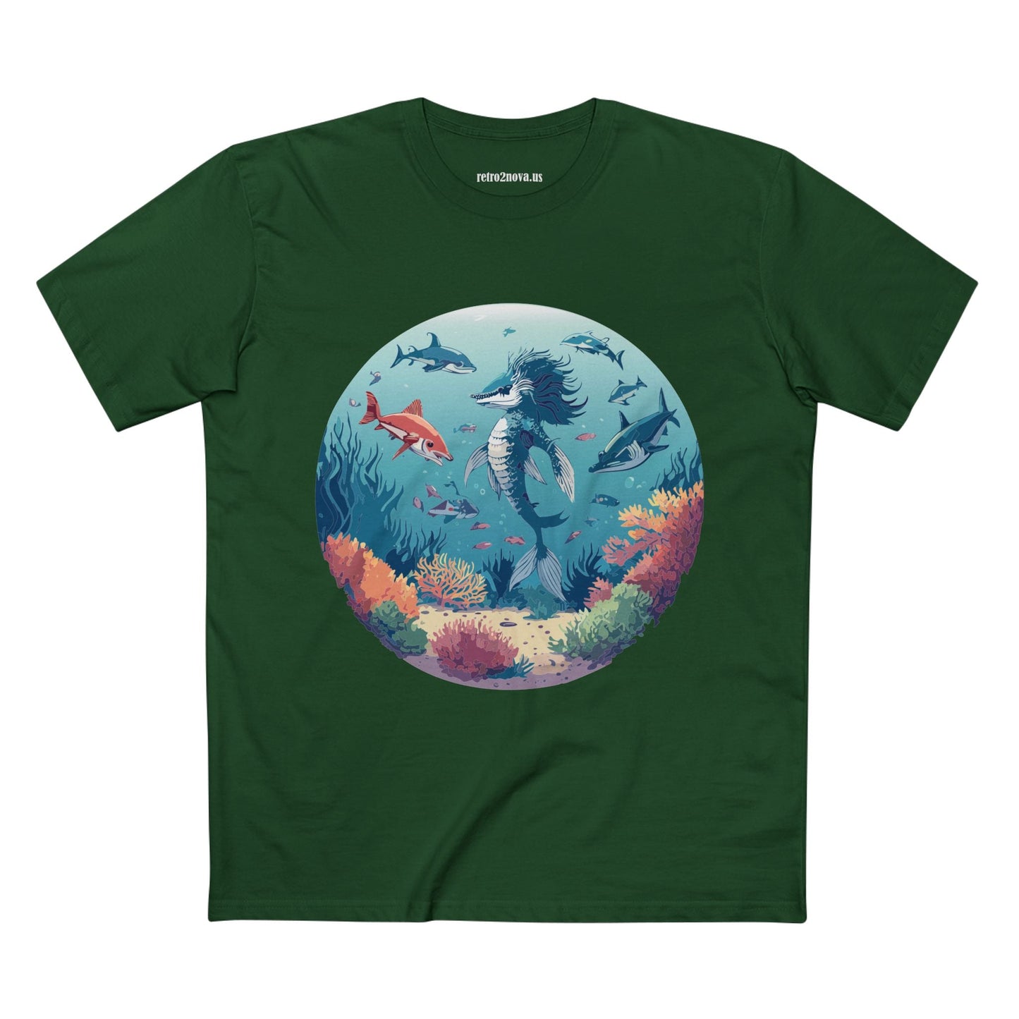 Ocean Shirt Ocean Pacific OP 15 Unisex Premium Cotton Tee With Original Art Design