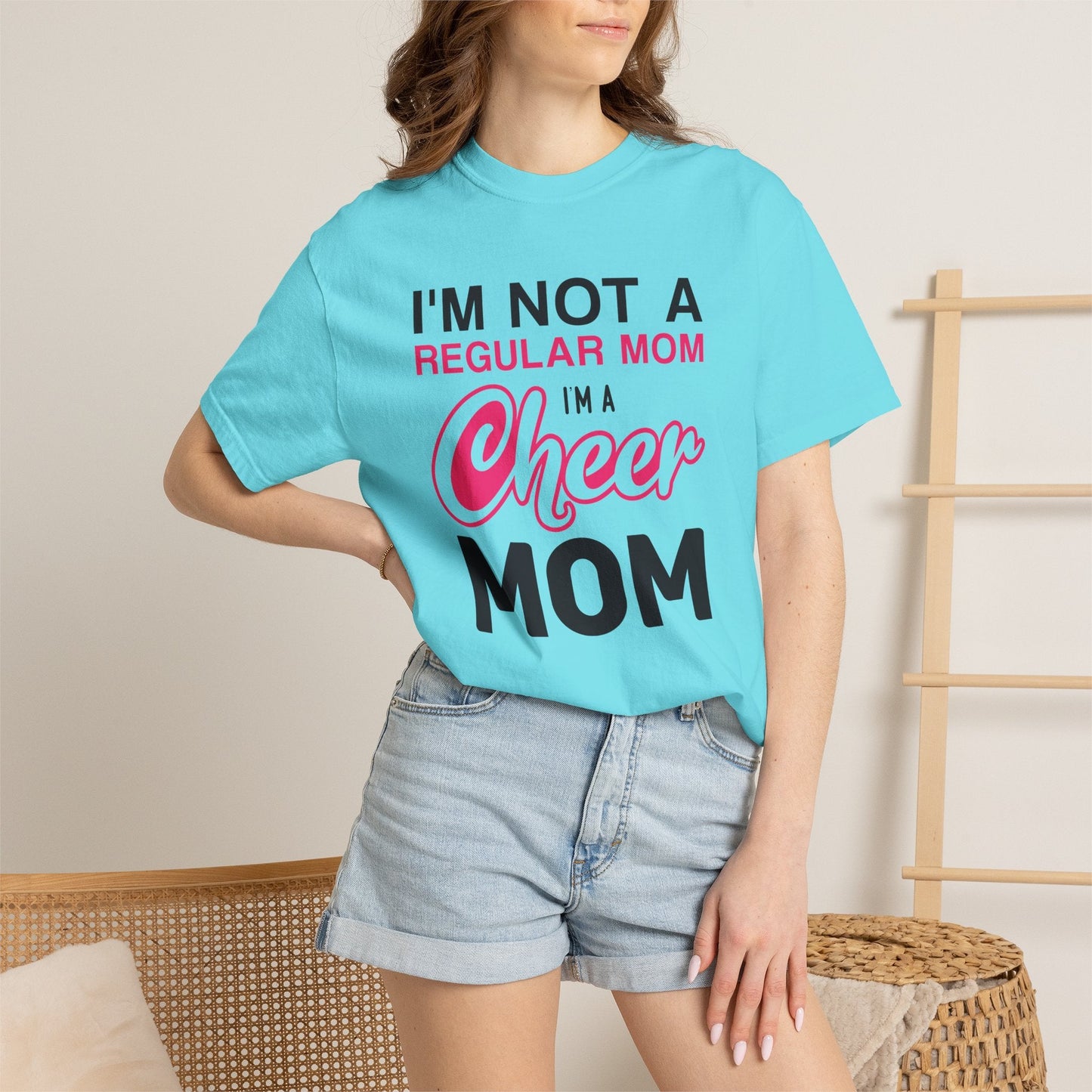 Mom T-shirt Mother's Day Mama Tee Unisex Comfort Colors Garment-Dyed Cotton h23