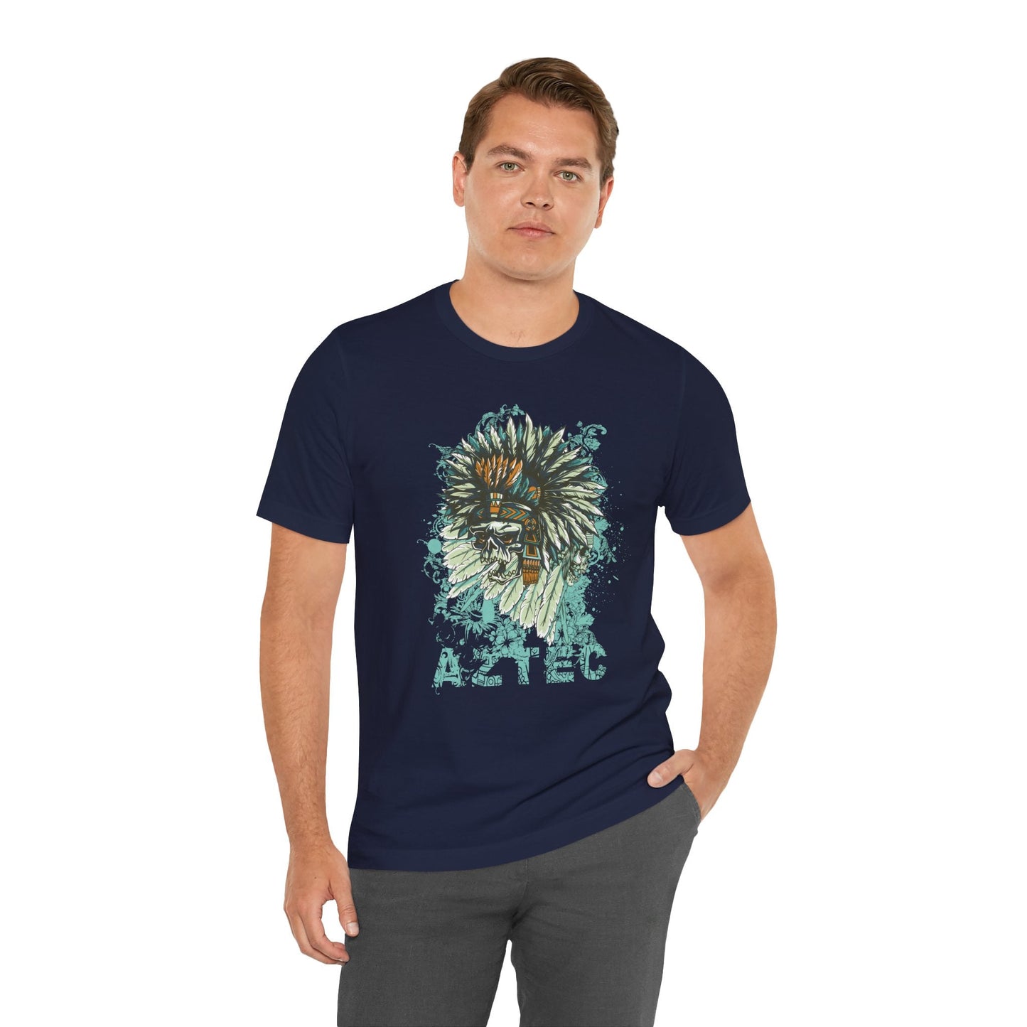 Skull Graphic Design Unisex Cotton Tee Shirt Art-14
